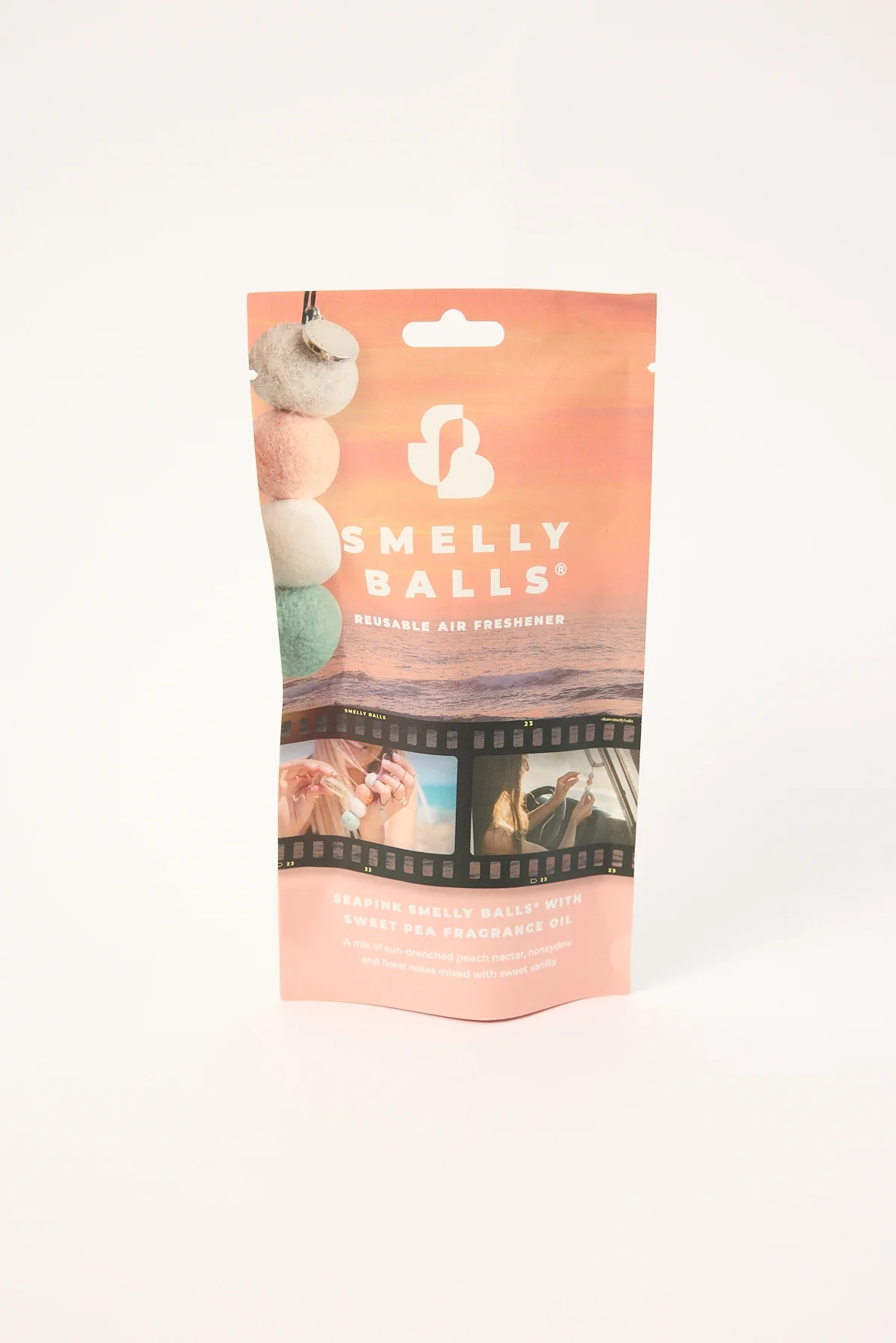 Smelly Balls Seapink Air Freshener Set Sweet Pea