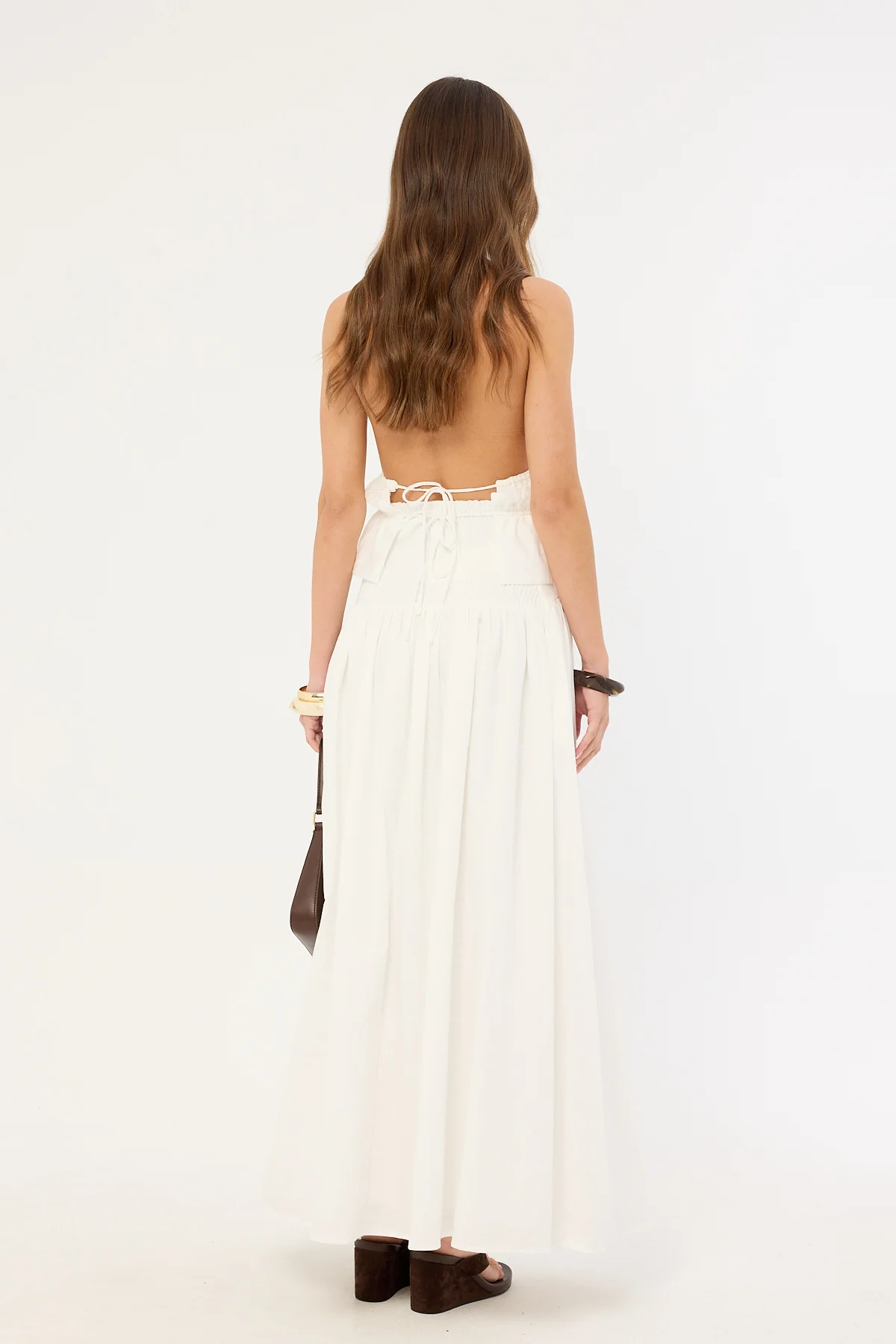 Sndys The Label Nesa Maxi Skirt White - Image 3