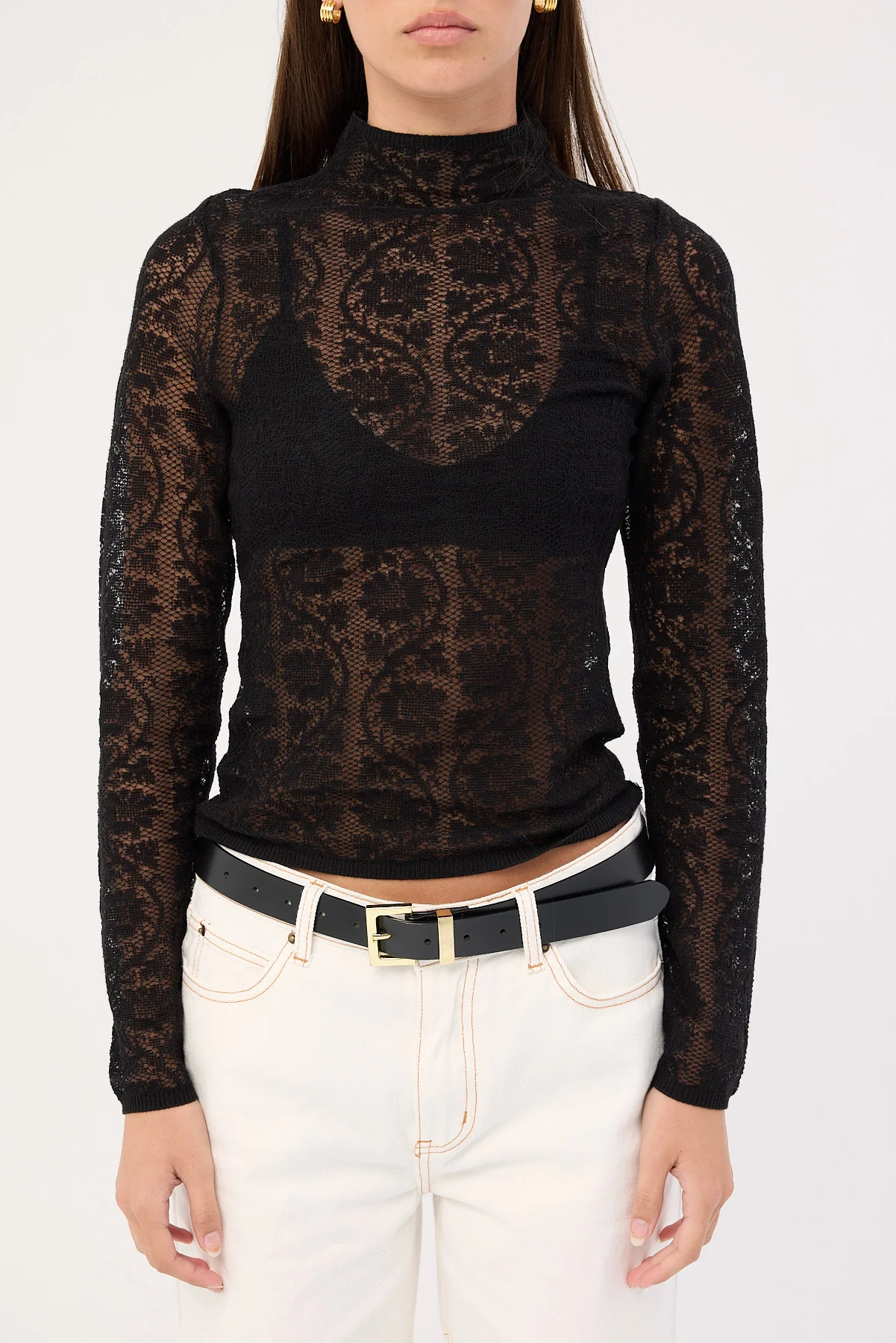 Sndys The Label Rhea Lace Top Black - Image 6