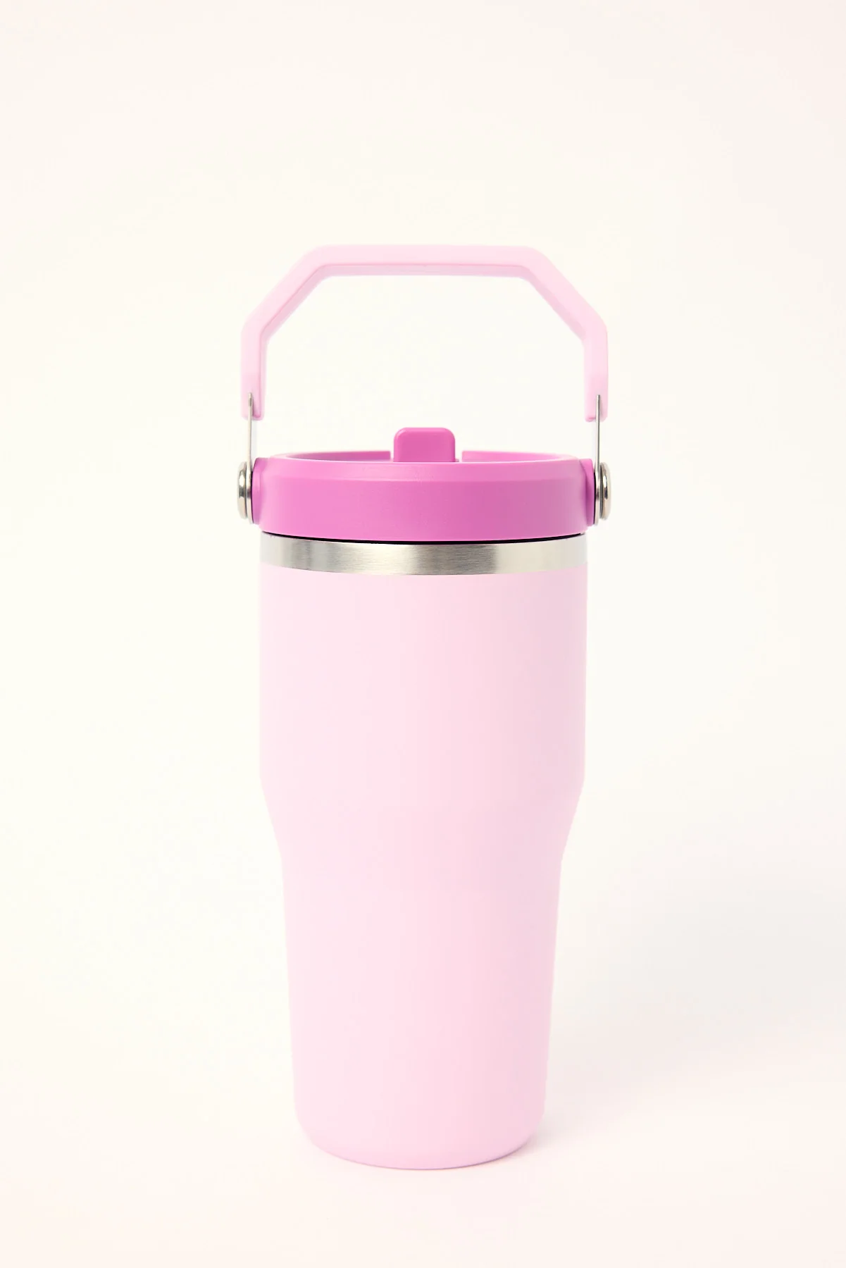 Stanley Classic Iceflow Flipstraw Tumbler 20oz Cherry Blossom - Image 2