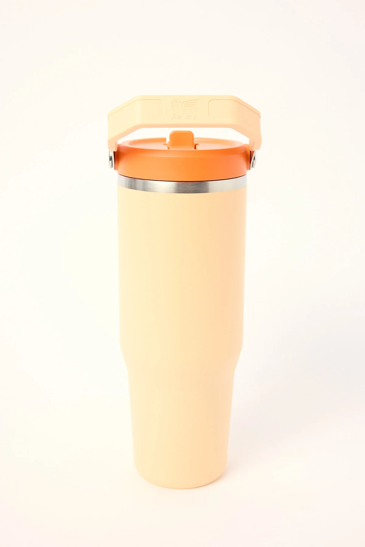 Stanley Classic Iceflow Flipstraw Tumbler 30oz Orange Sherbet - Image 2