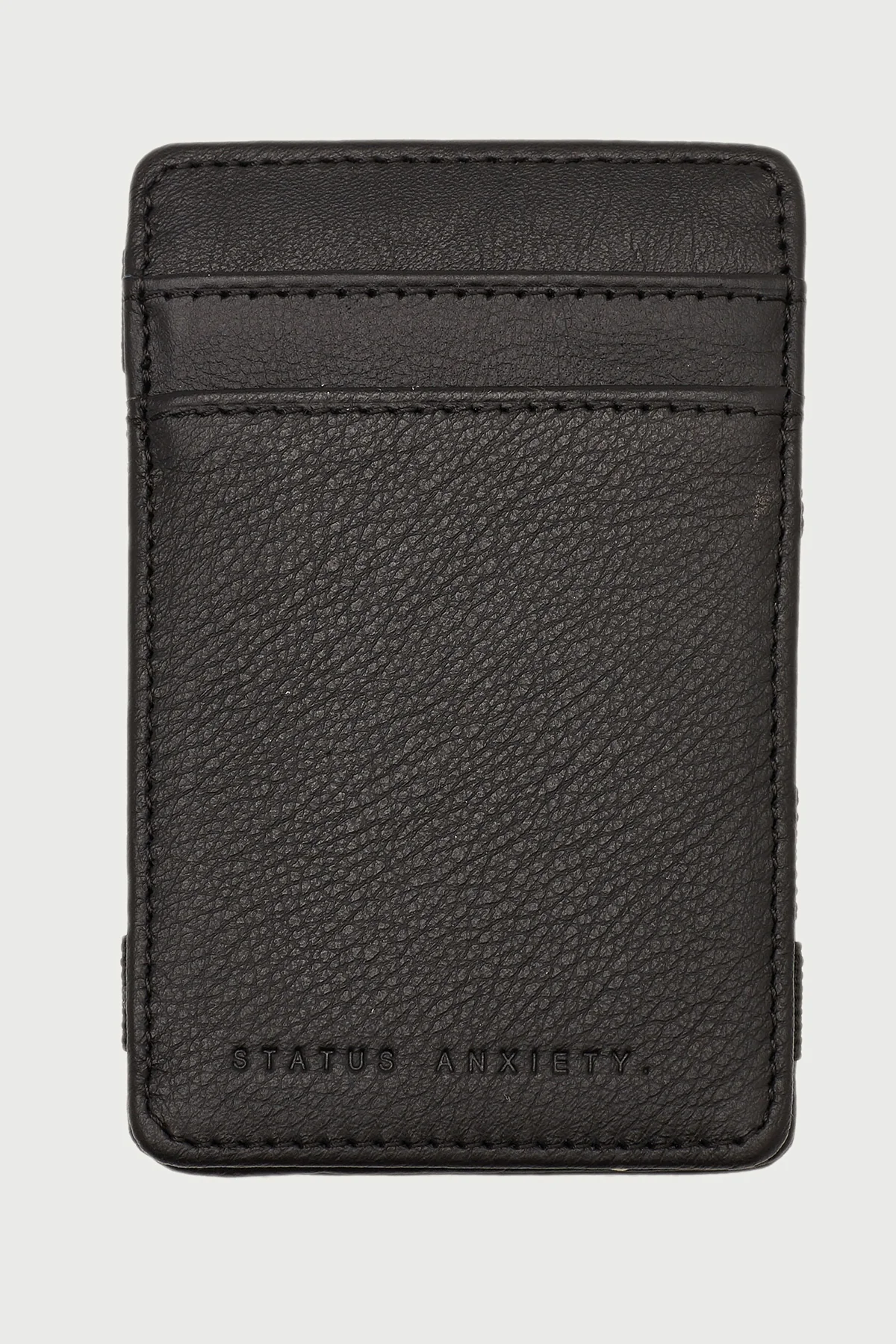 Status Anxiety Flip Wallet Black