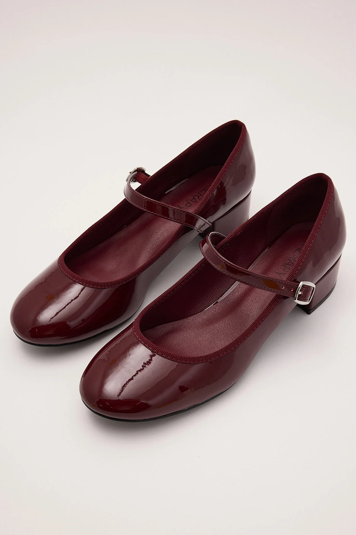 Therapy Liz Patent Shoe Cherry - Image 2