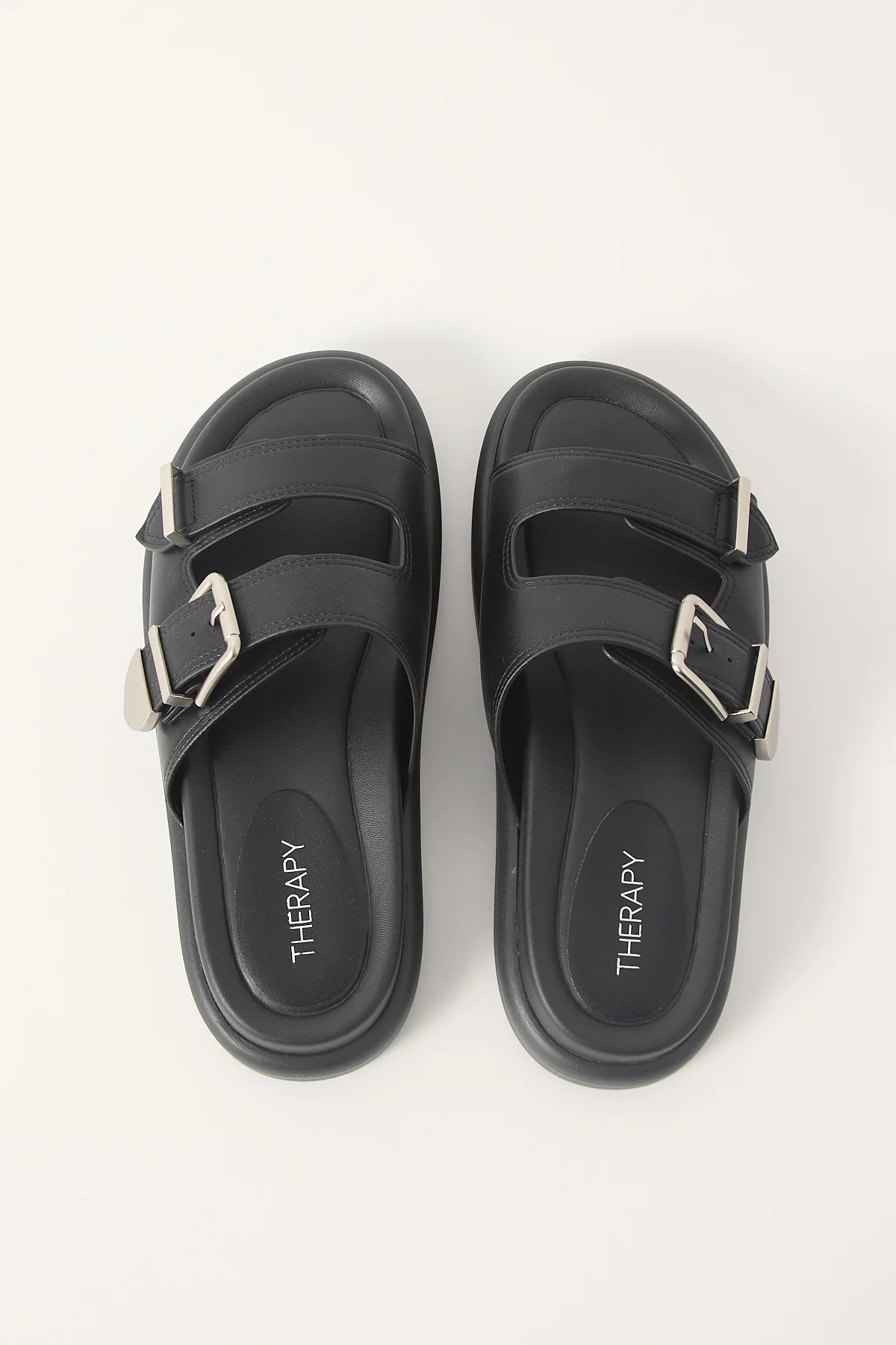 Therapy Paxton Smooth Sandal Black - Image 2