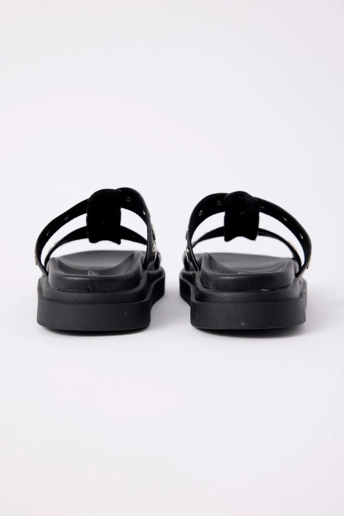 Therapy Pretense Stud Sandals Black - Image 3