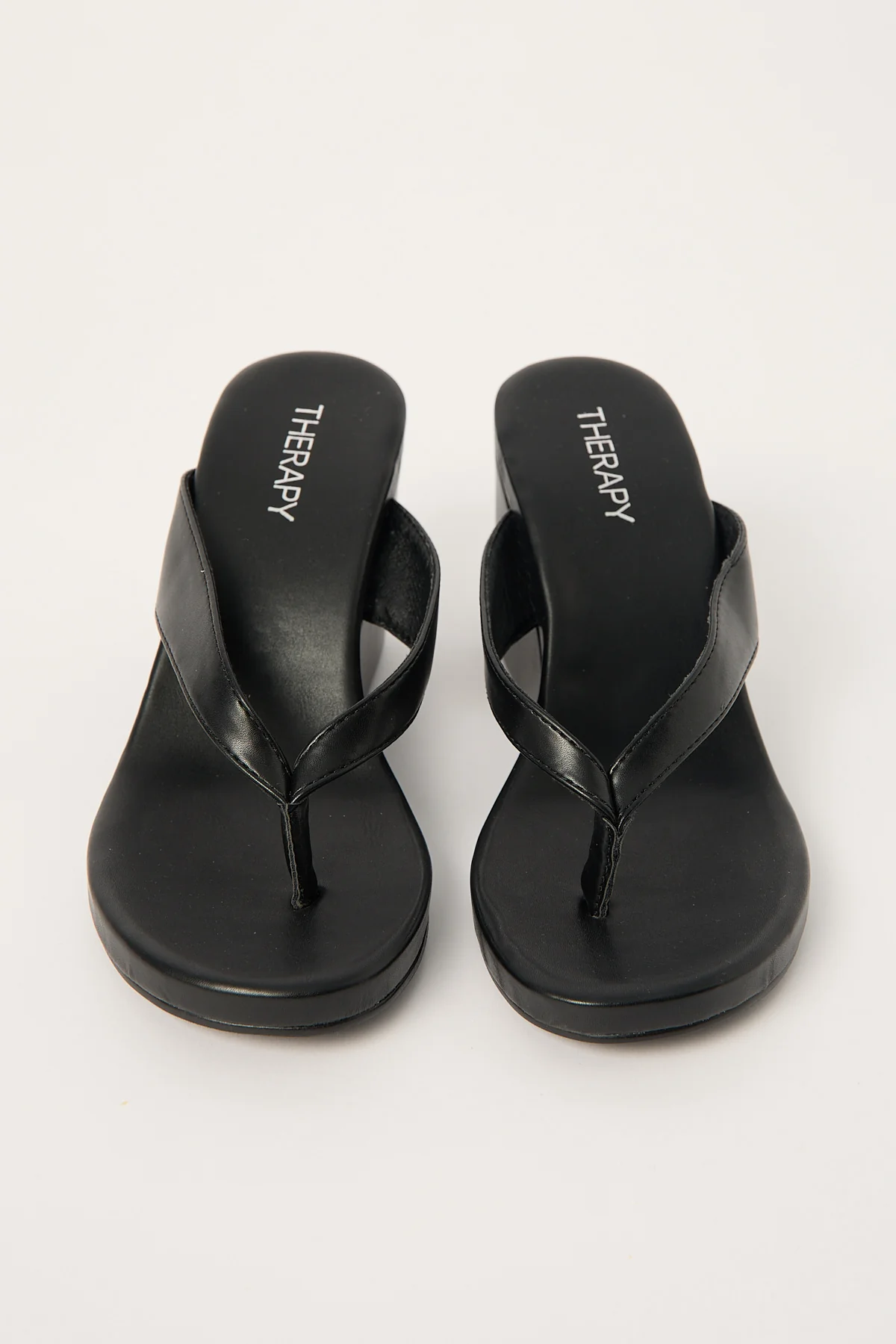 Therapy Ren Wedge Heel Black Smooth - Image 3