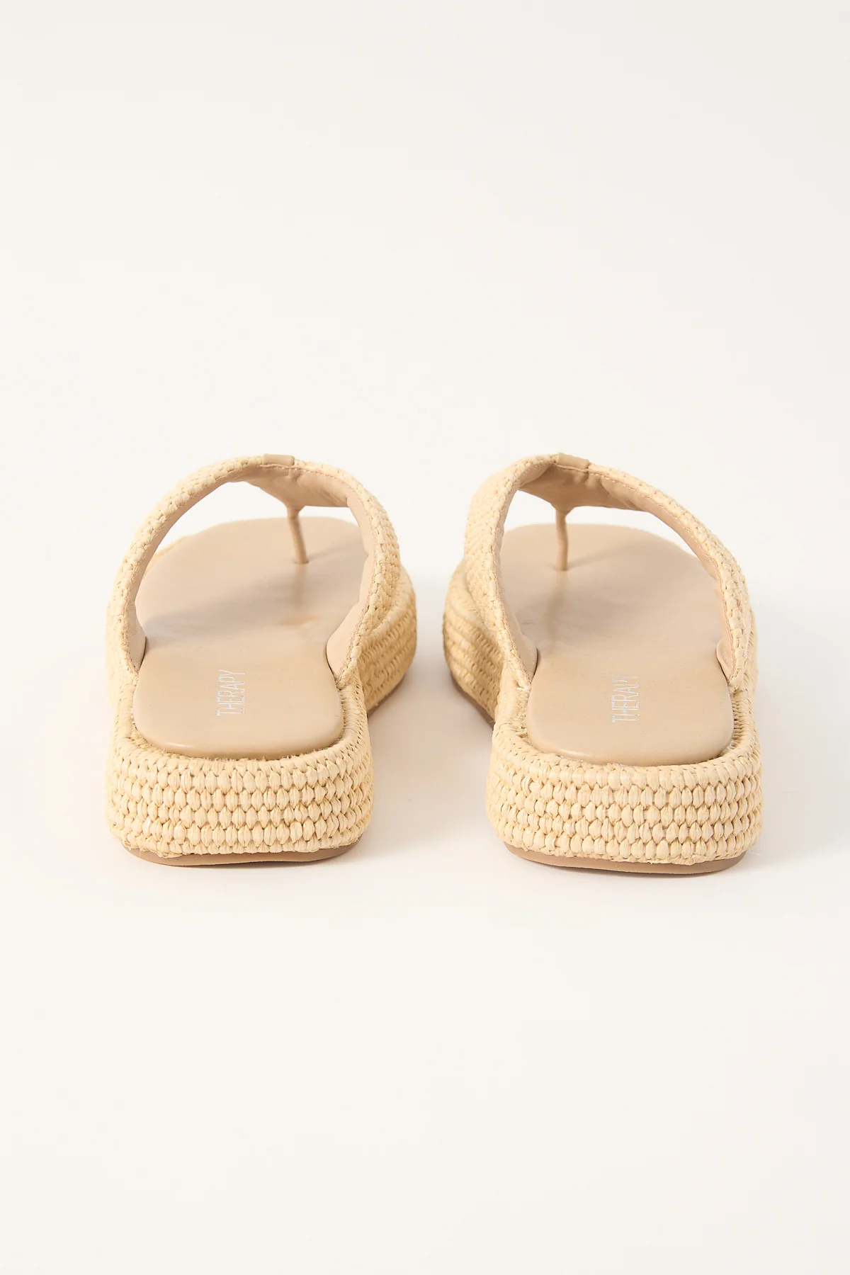 Therapy Reyes Raffia Sandal Natural - Image 3