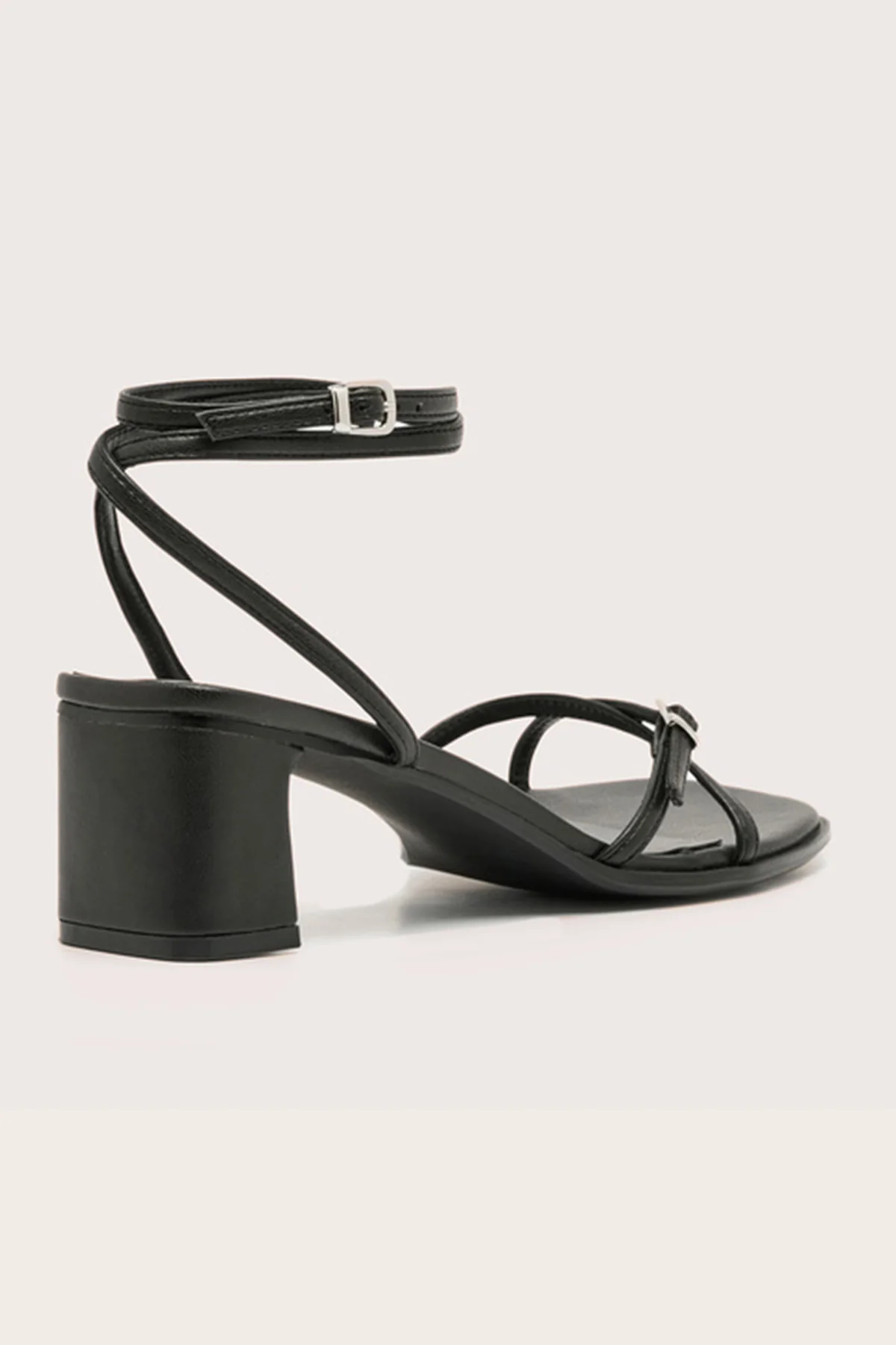 Therapy Sian Block Heel Black - Image 3