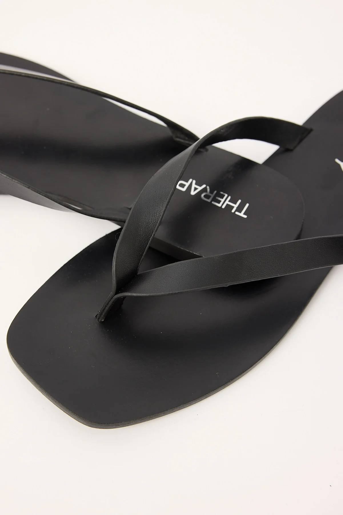 Therapy Square Toe Slide Black - Image 2