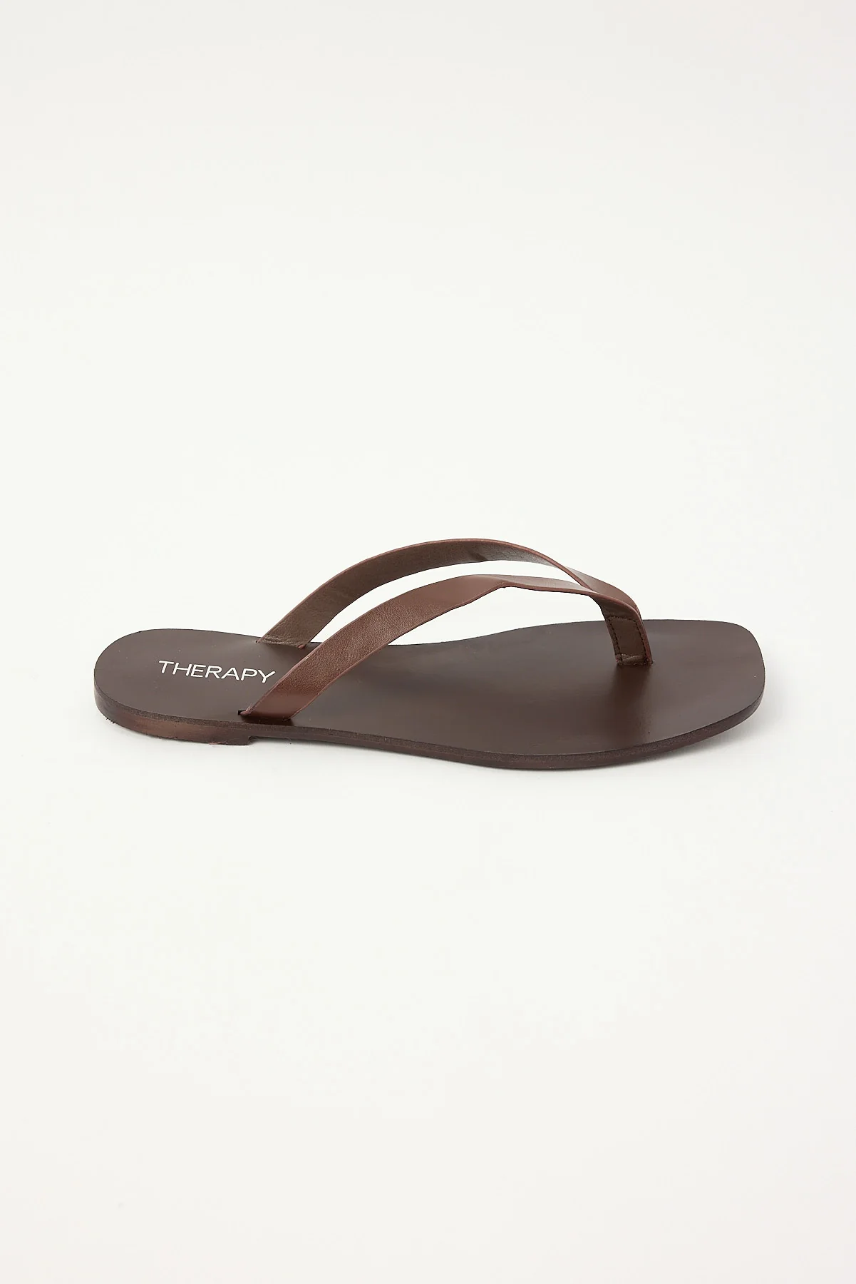 Therapy Square Toe Slide Brown