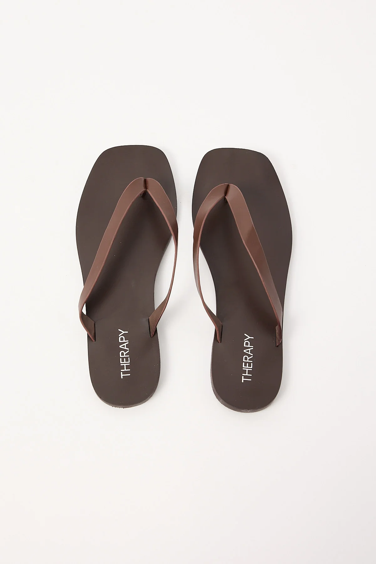 Therapy Square Toe Slide Brown - Image 3