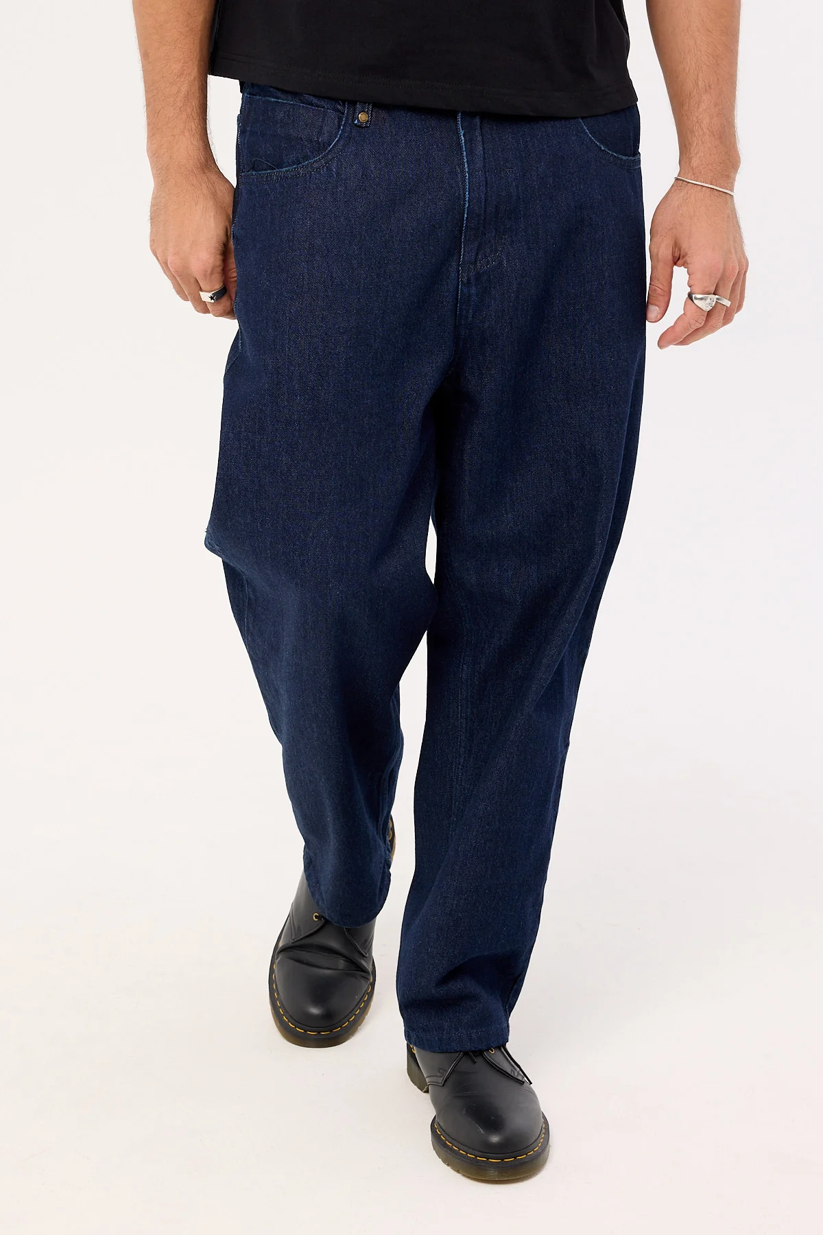 Thrills Big Slacker Jean Raw Indigo - Image 2