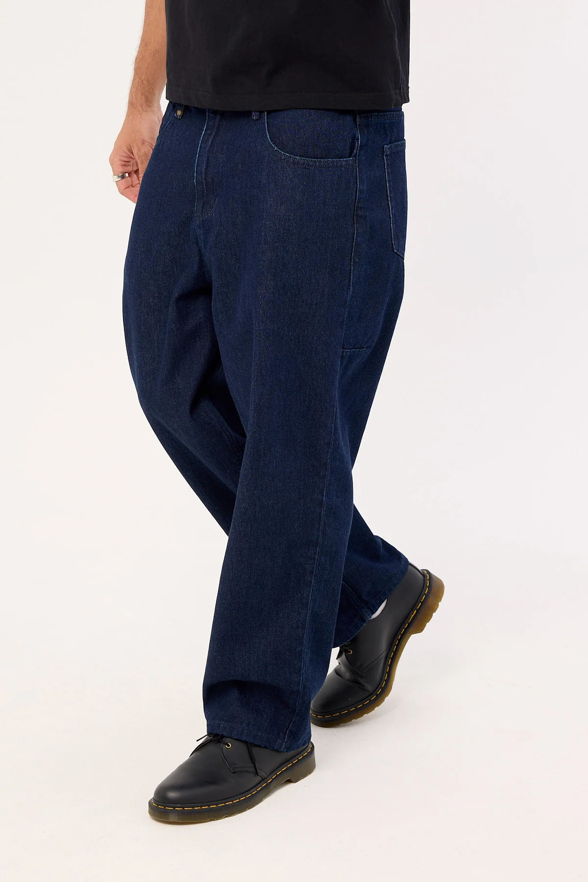 Thrills Big Slacker Jean Raw Indigo - Image 3