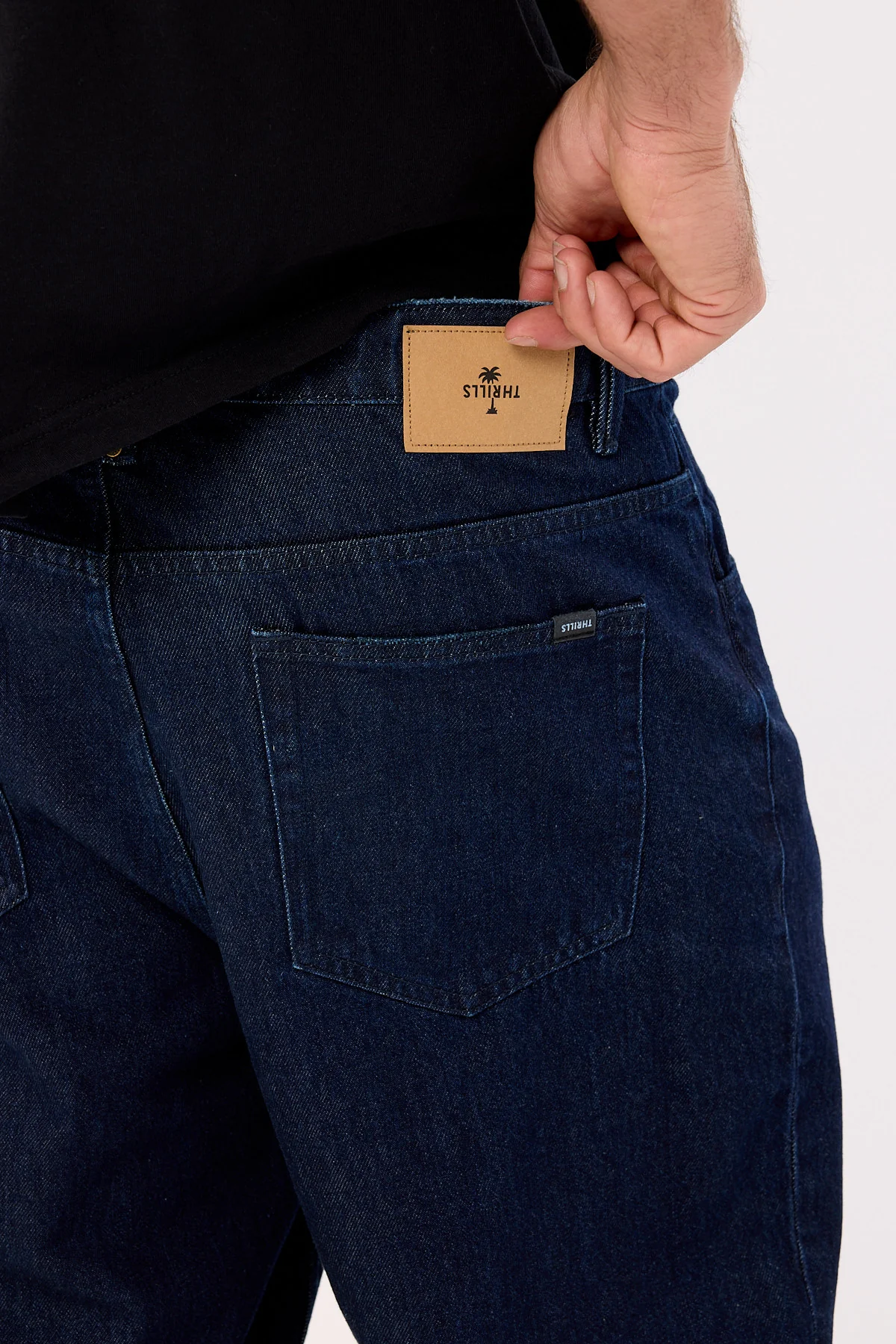 Thrills Big Slacker Jean Raw Indigo - Image 6