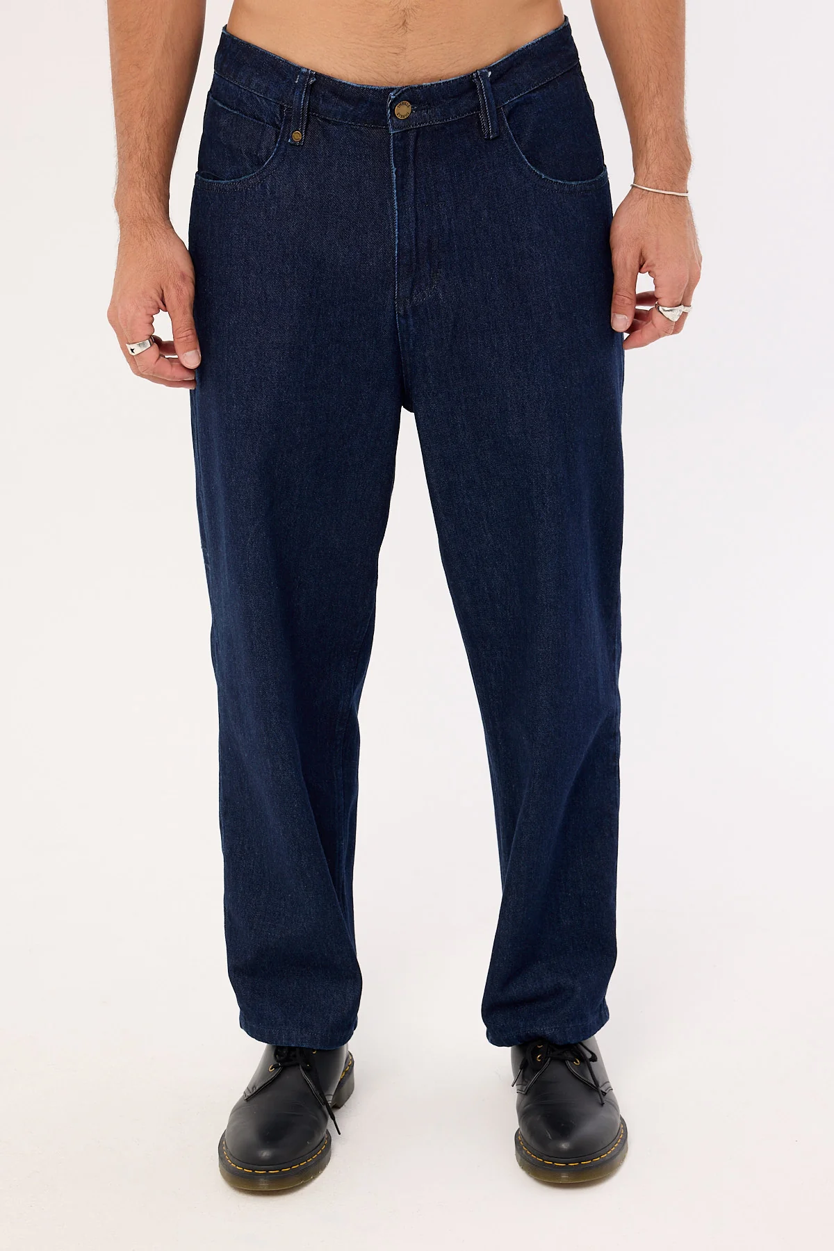 Thrills Big Slacker Jean Raw Indigo - Image 7