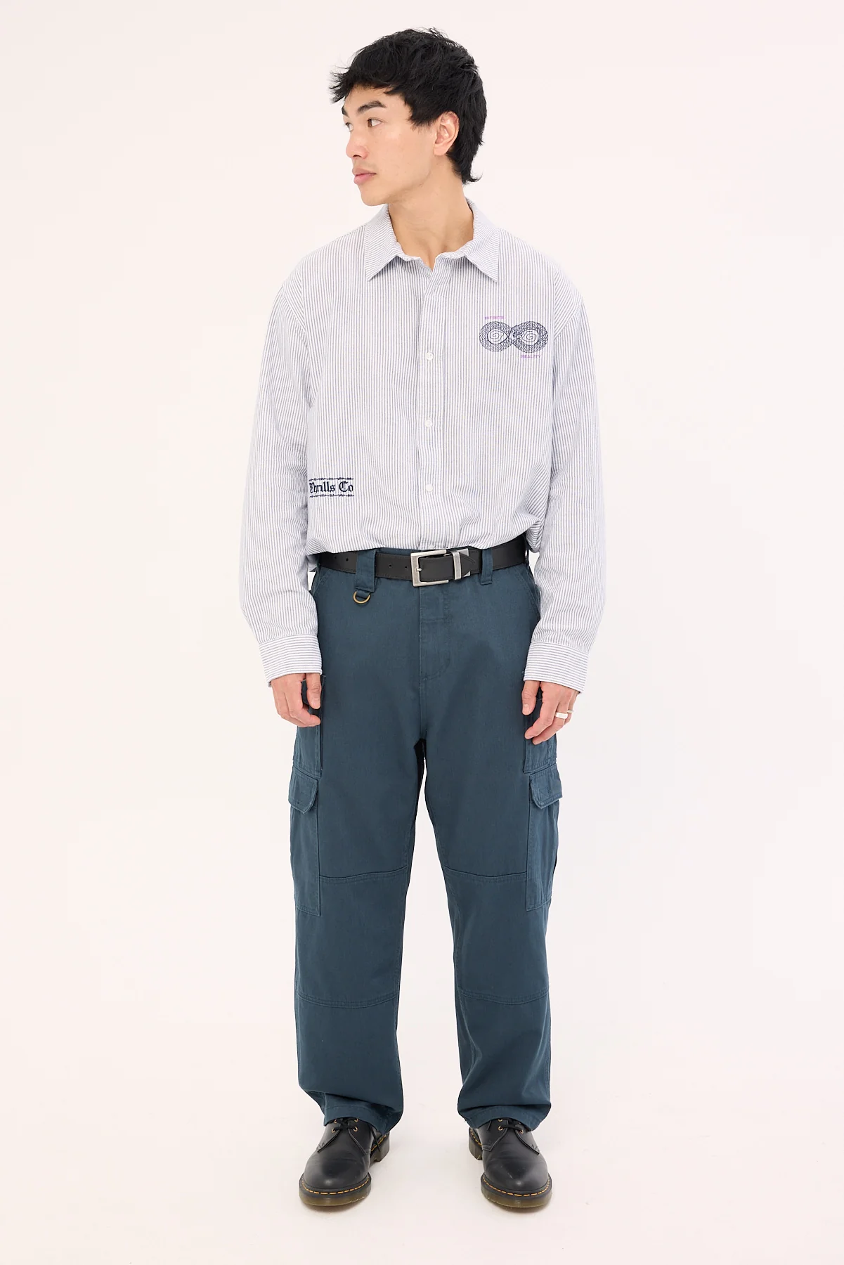 Thrills Big Slacker Union Utility Pant Petrol
