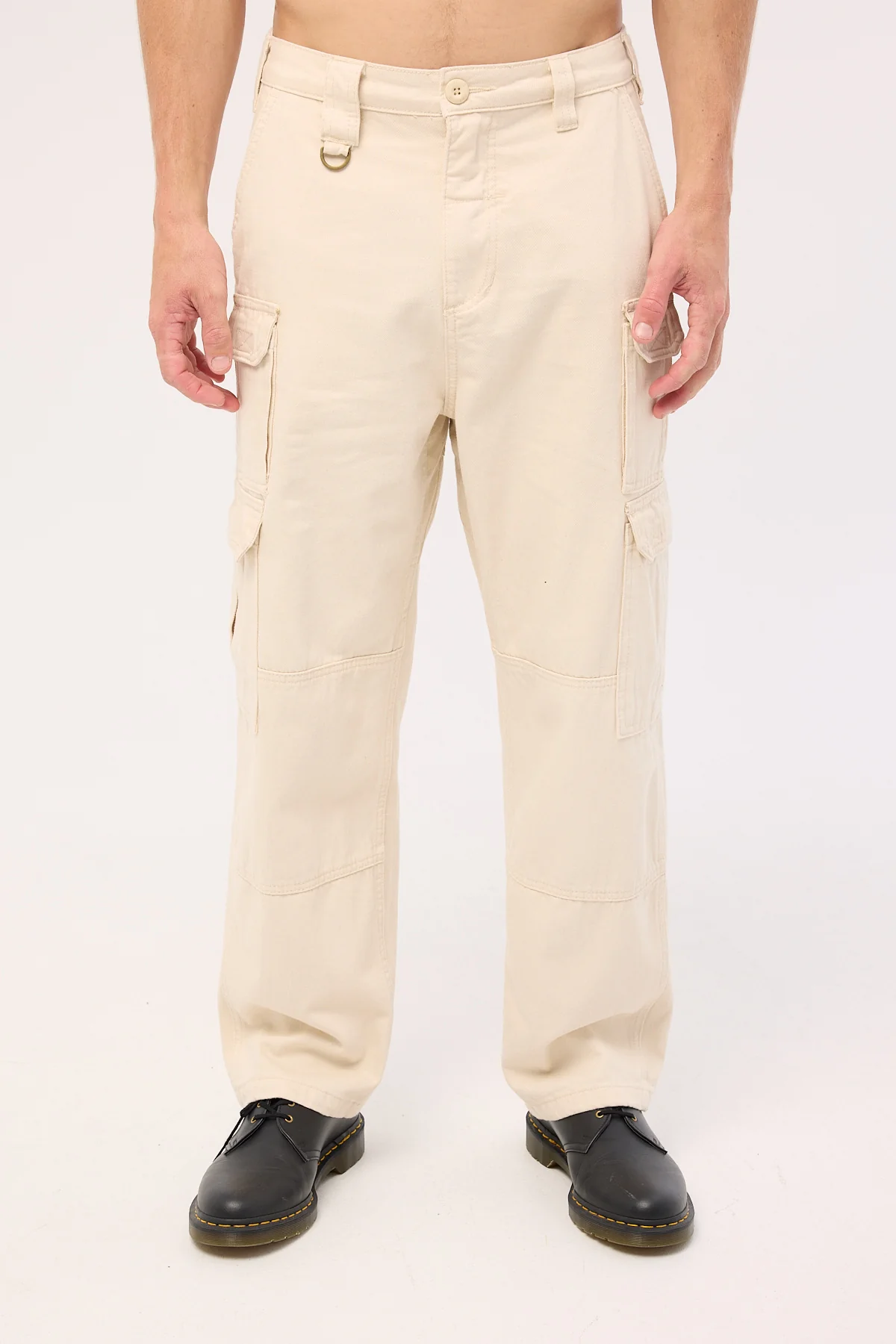 Thrills Big Slacker Union Utility Pant Unbleached - Image 9