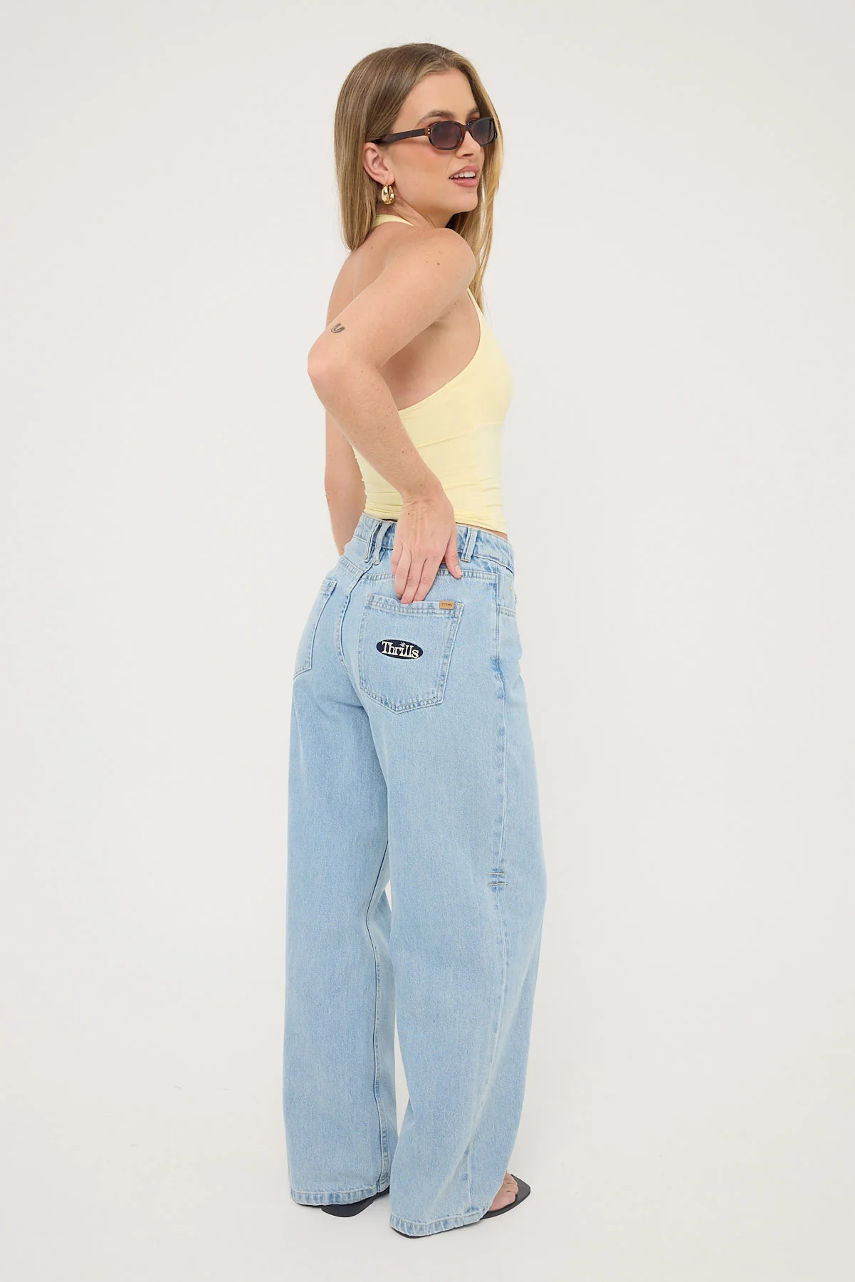 Thrills Billie Low Ambient Connection Embro Jean Ageless Blue - Image 7