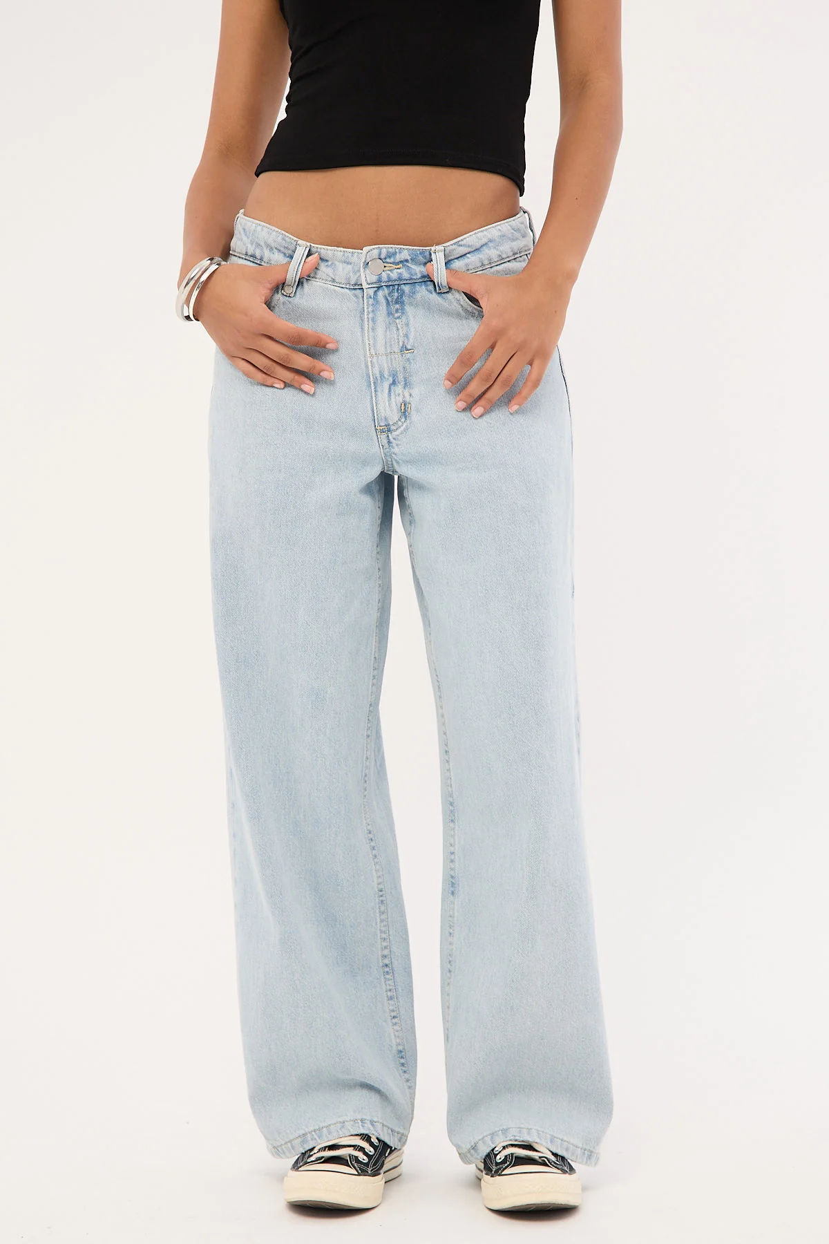 Thrills Billie Low Fortune Favours Jean Shadow Blue - Image 2