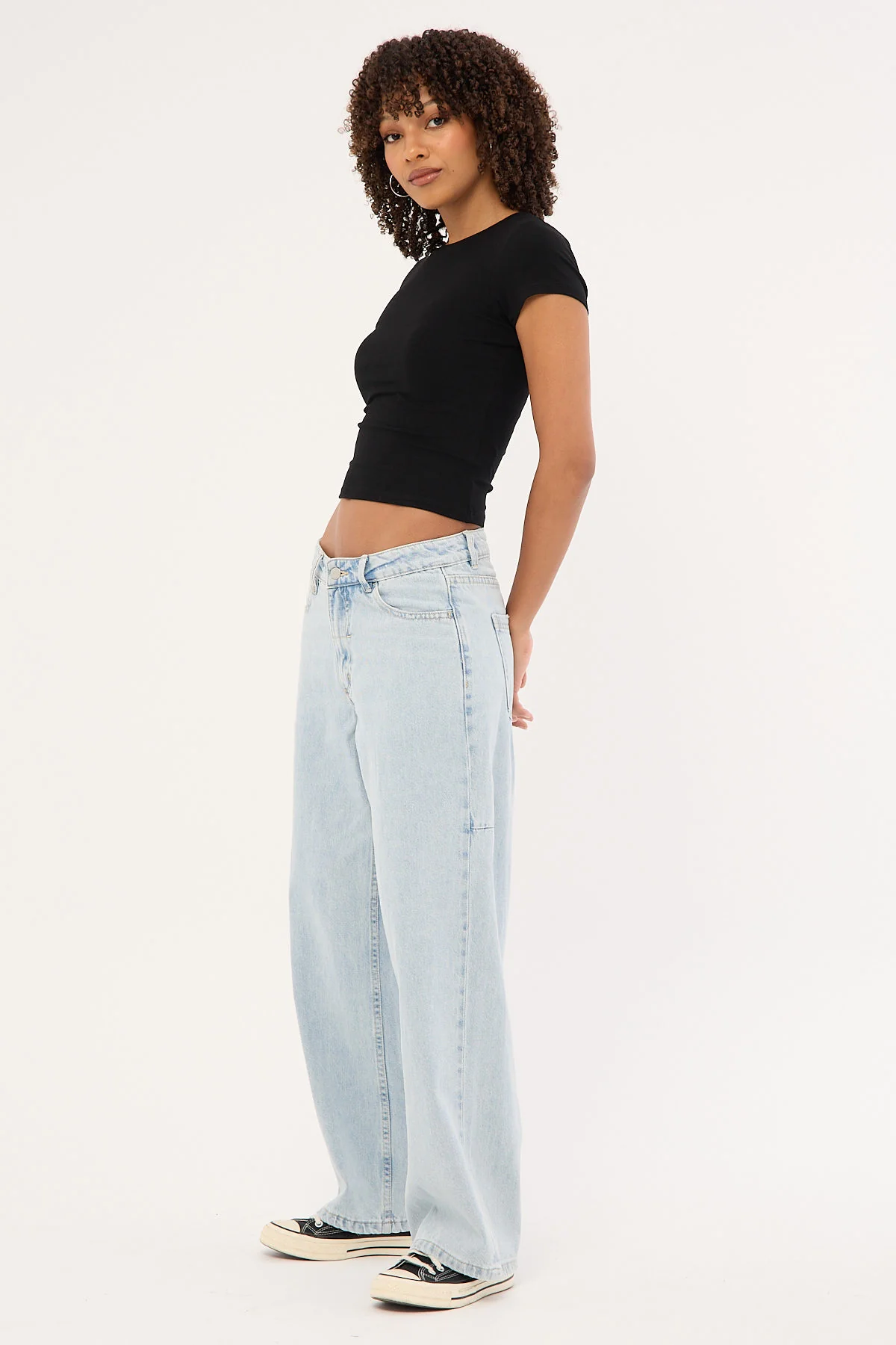 Thrills Billie Low Fortune Favours Jean Shadow Blue - Image 4