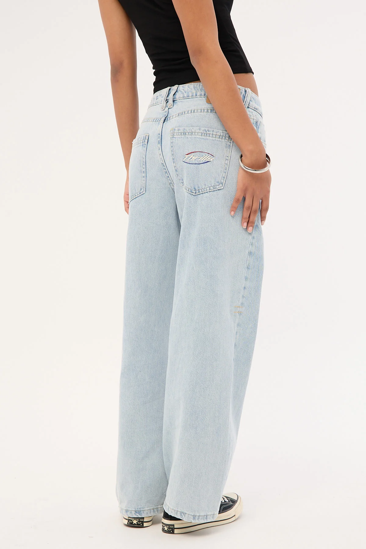 Thrills Billie Low Fortune Favours Jean Shadow Blue - Image 6