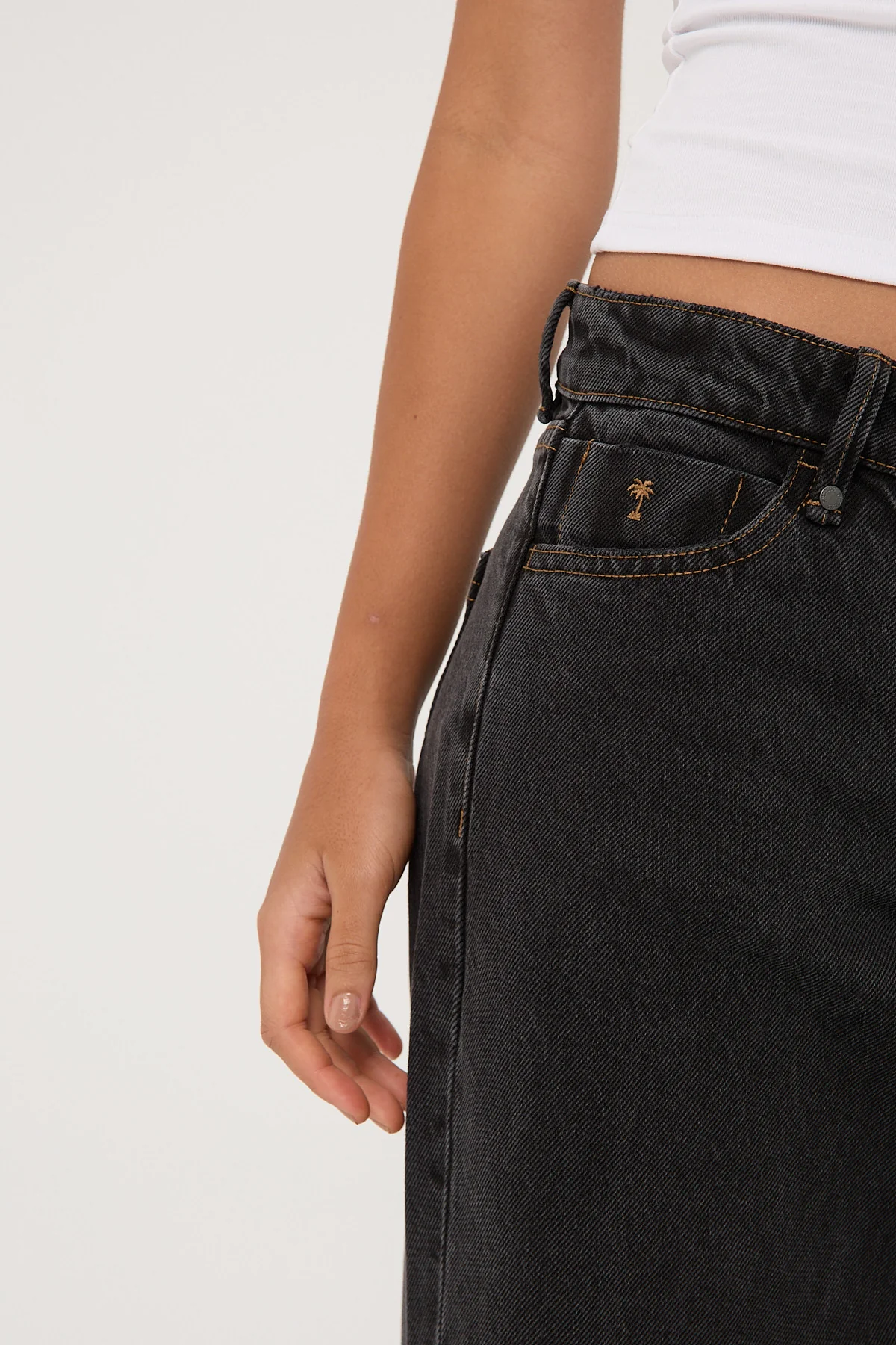 Thrills Billie Low Jean Black Bull - Image 7