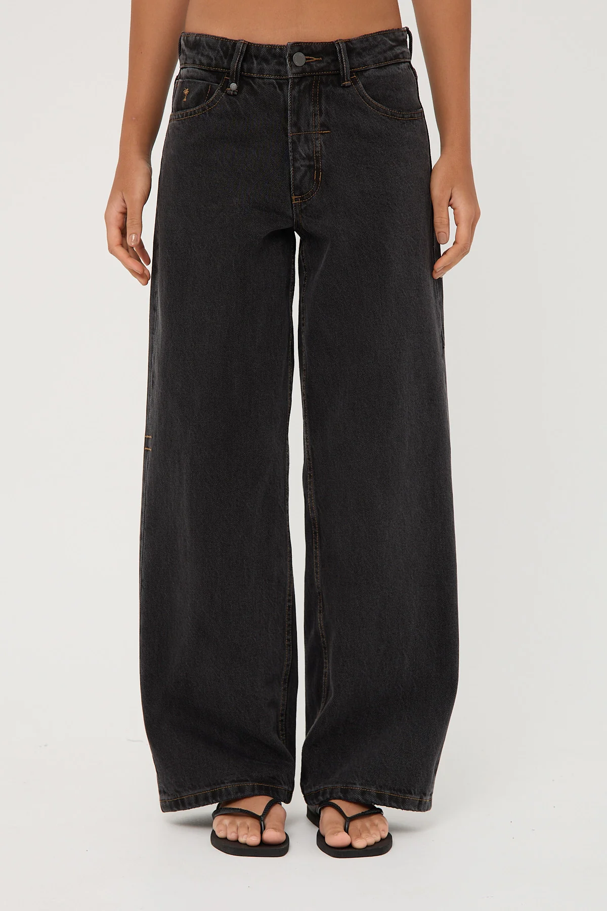 Thrills Billie Low Jean Black Bull - Image 9