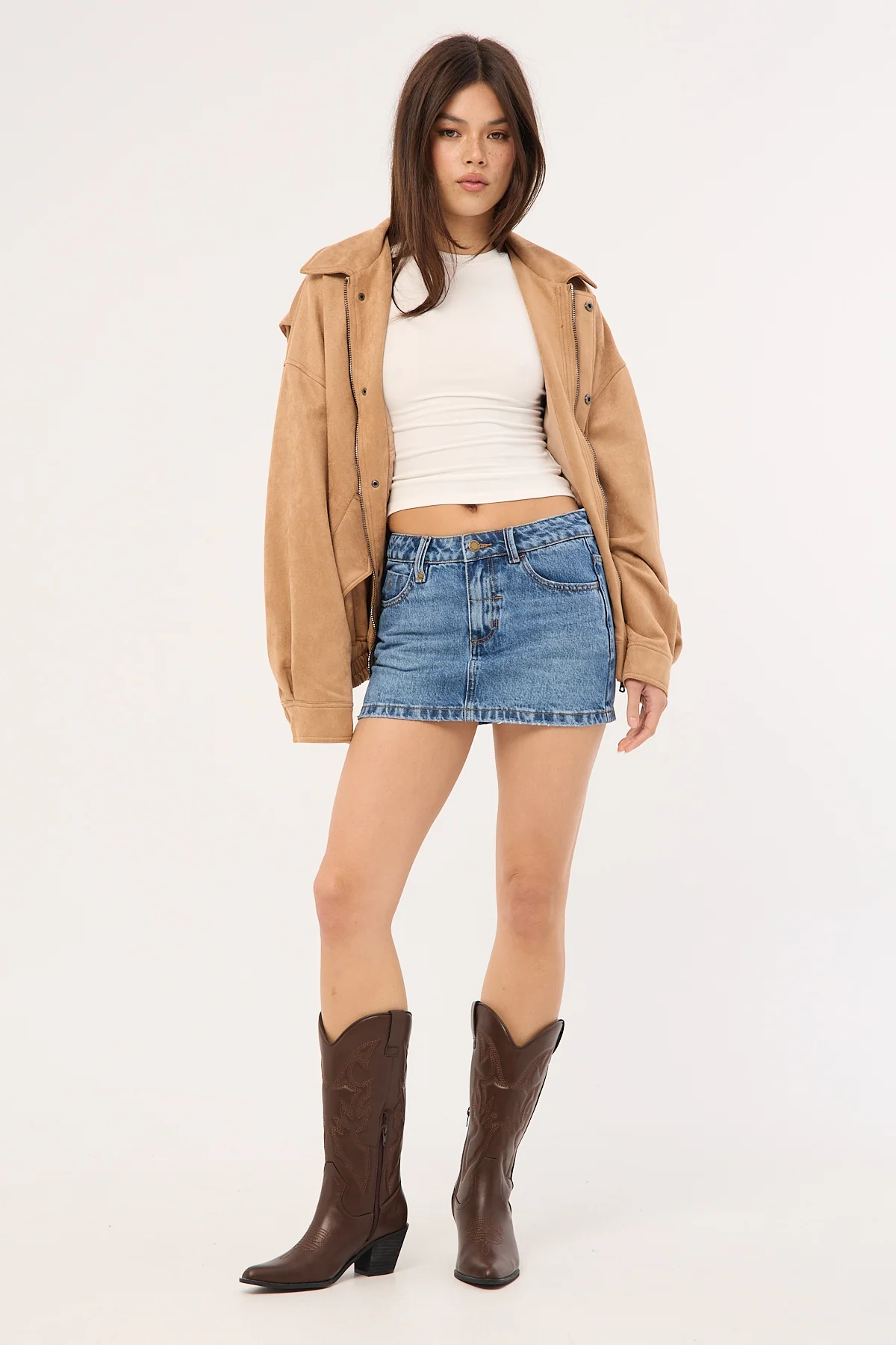 Thrills Carmen Skirt Stoned Blues