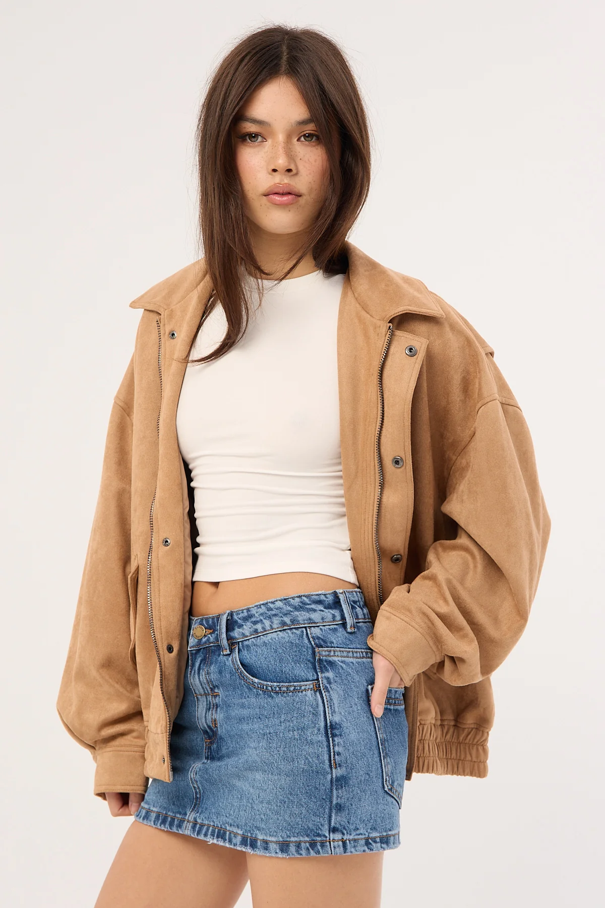 Thrills Carmen Skirt Stoned Blues - Image 3