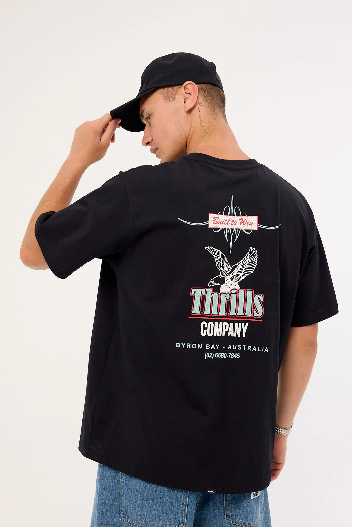 Thrills Forged Freedom Merch Fit Tee Black