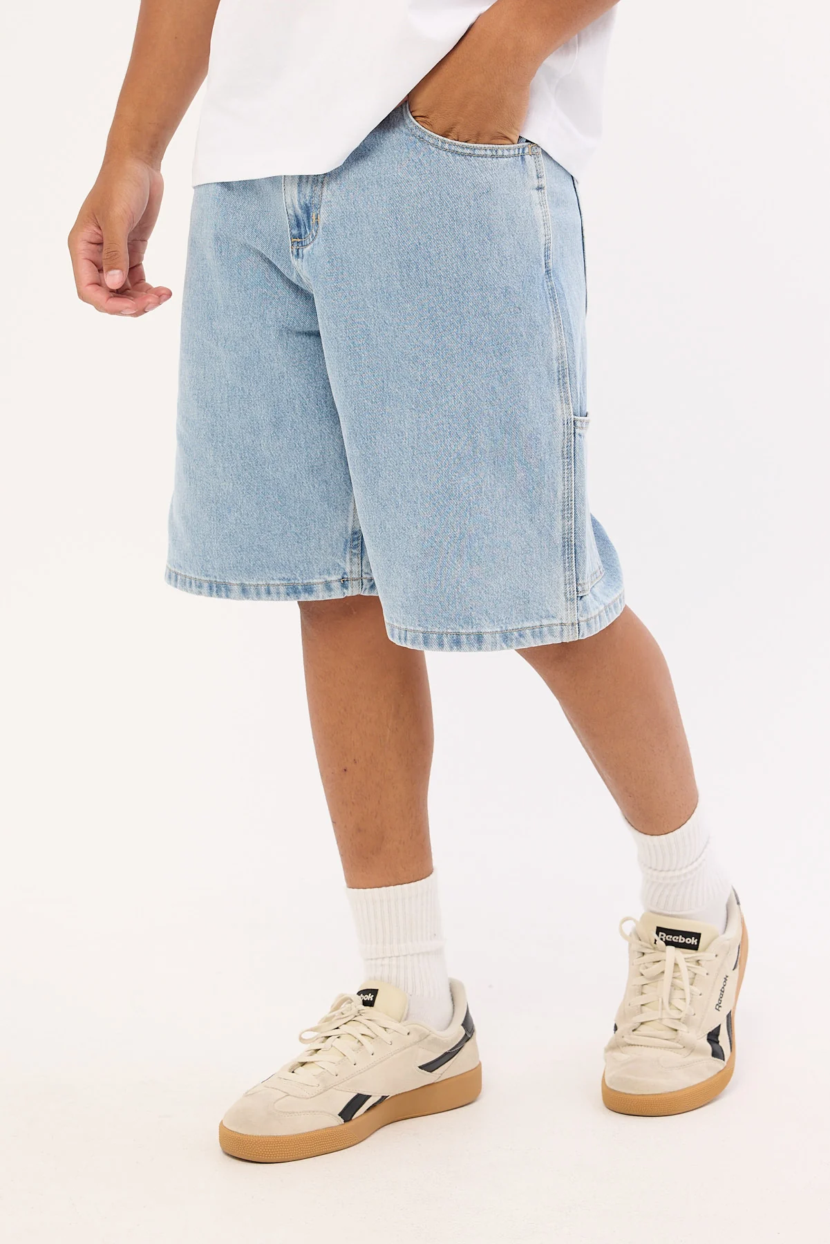 Thrills Glory Biggest Slacker Baggy Carpenter Short Ageless Blue - Image 3