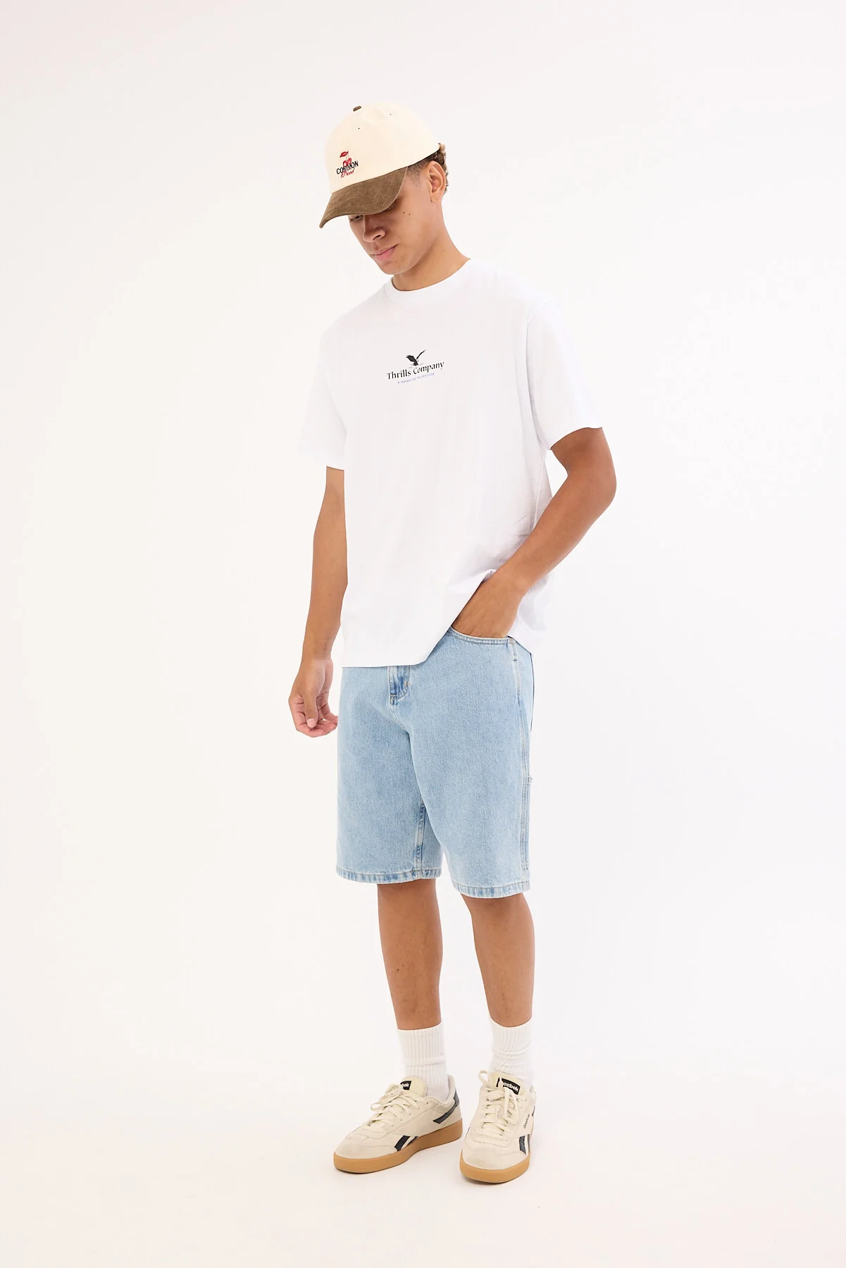 Thrills Glory Biggest Slacker Baggy Carpenter Short Ageless Blue - Image 4