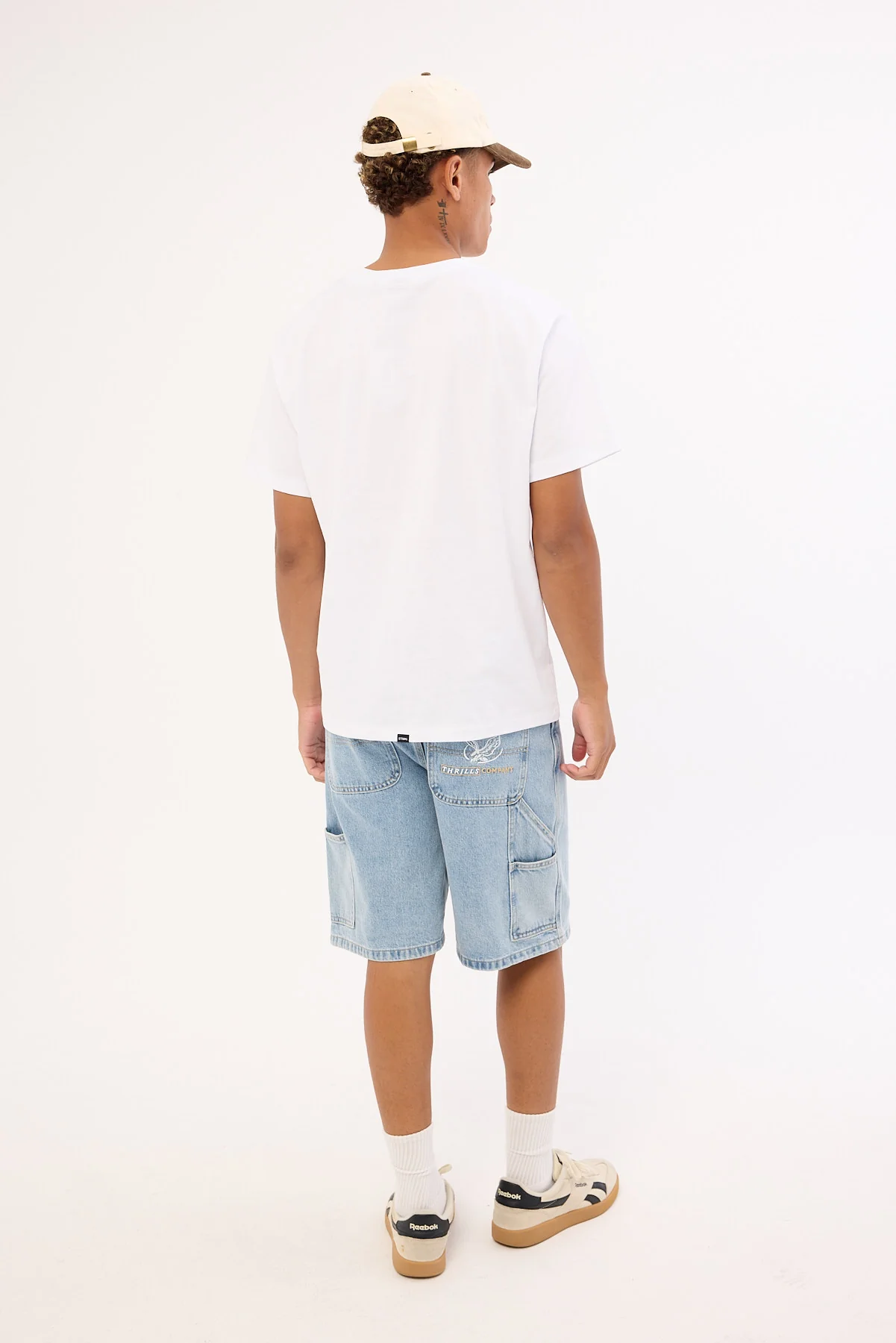 Thrills Glory Biggest Slacker Baggy Carpenter Short Ageless Blue - Image 5