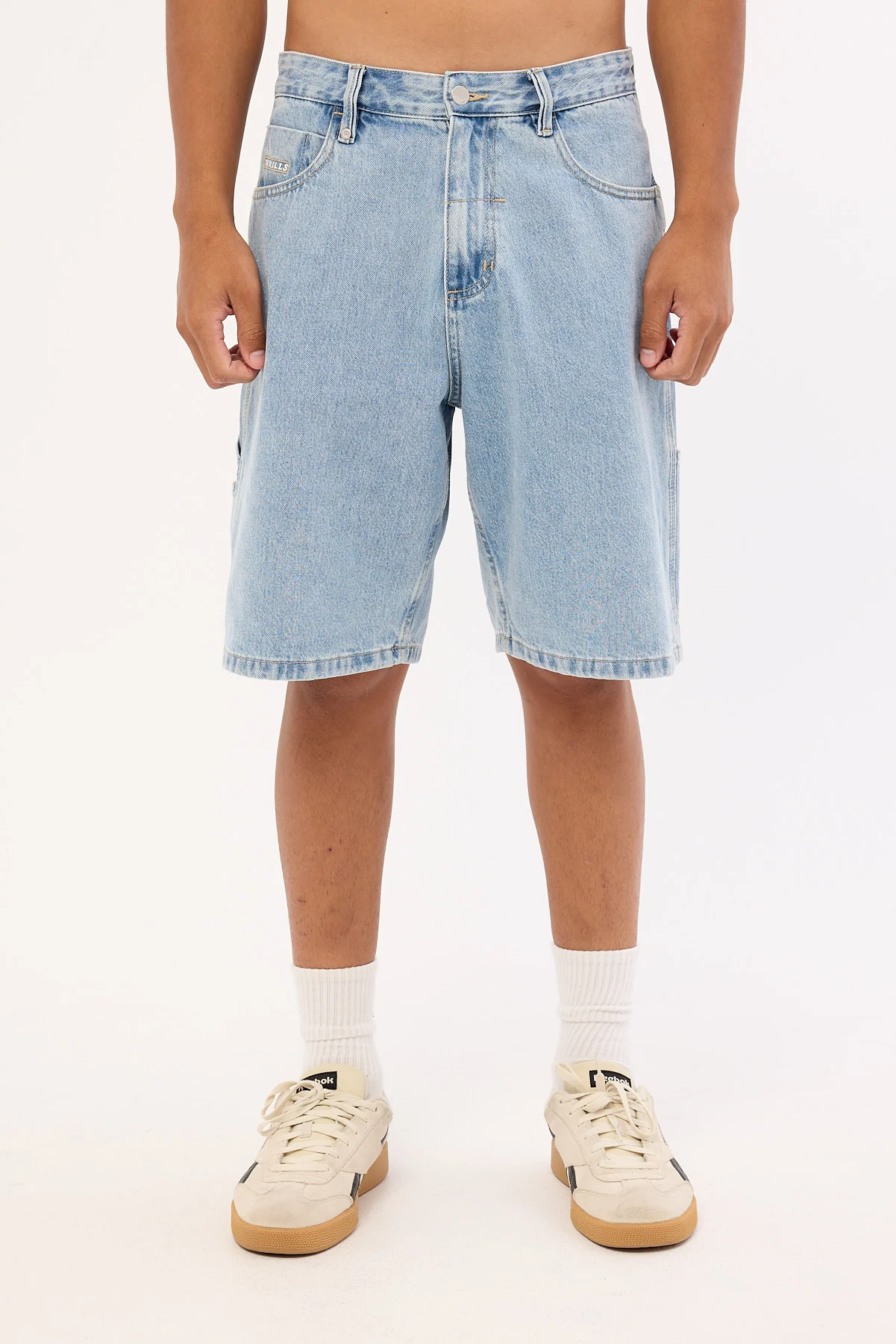 Thrills Glory Biggest Slacker Baggy Carpenter Short Ageless Blue - Image 7