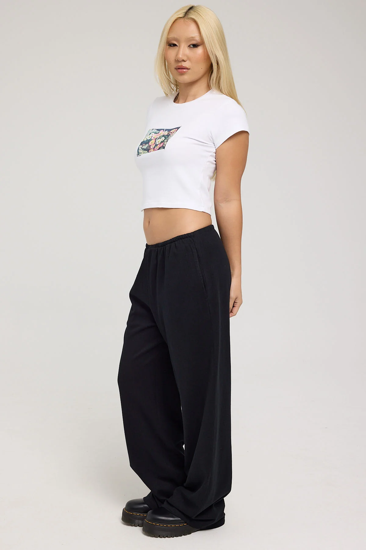 Thrills Hemp Relax Pant Black - Image 2