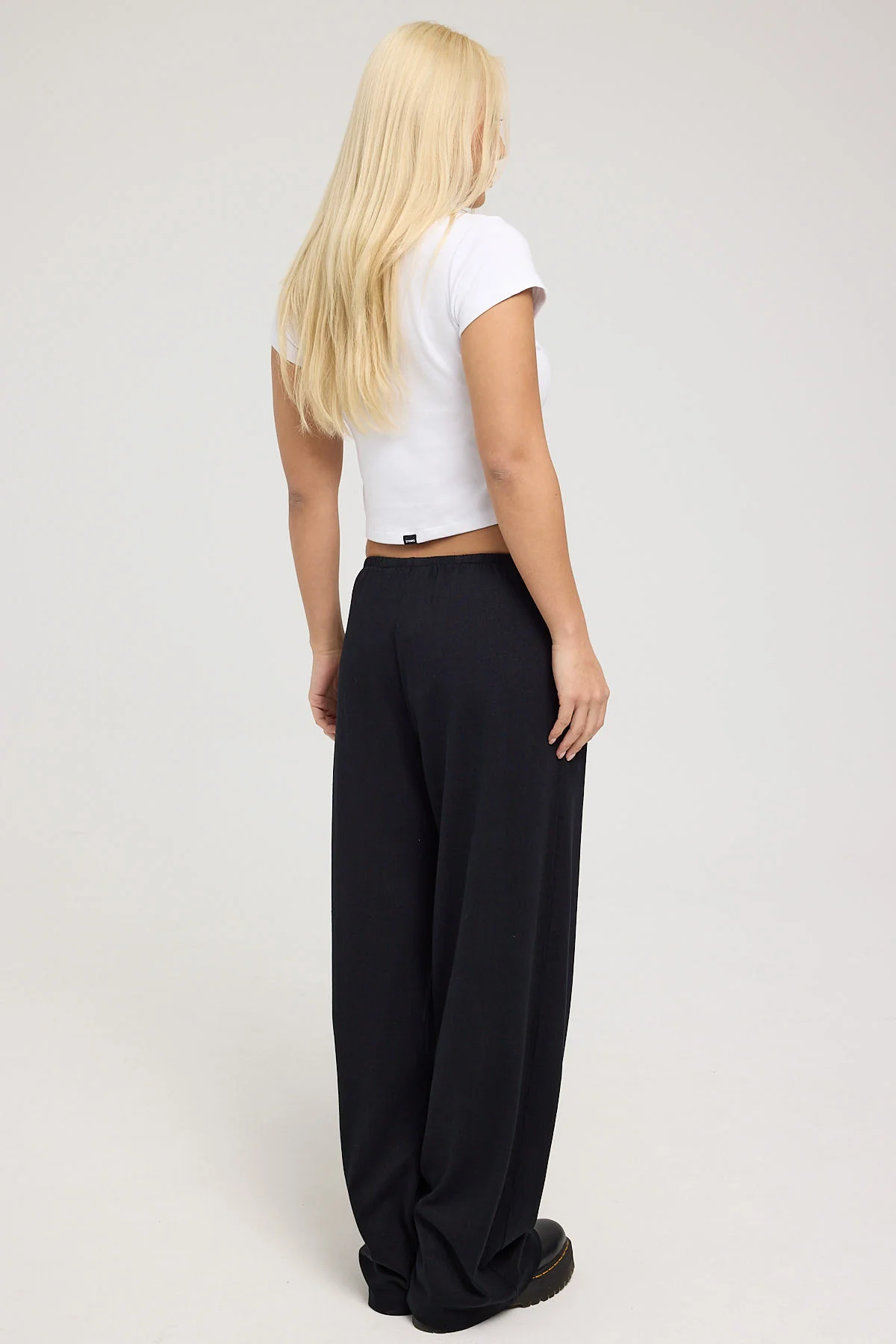 Thrills Hemp Relax Pant Black - Image 3