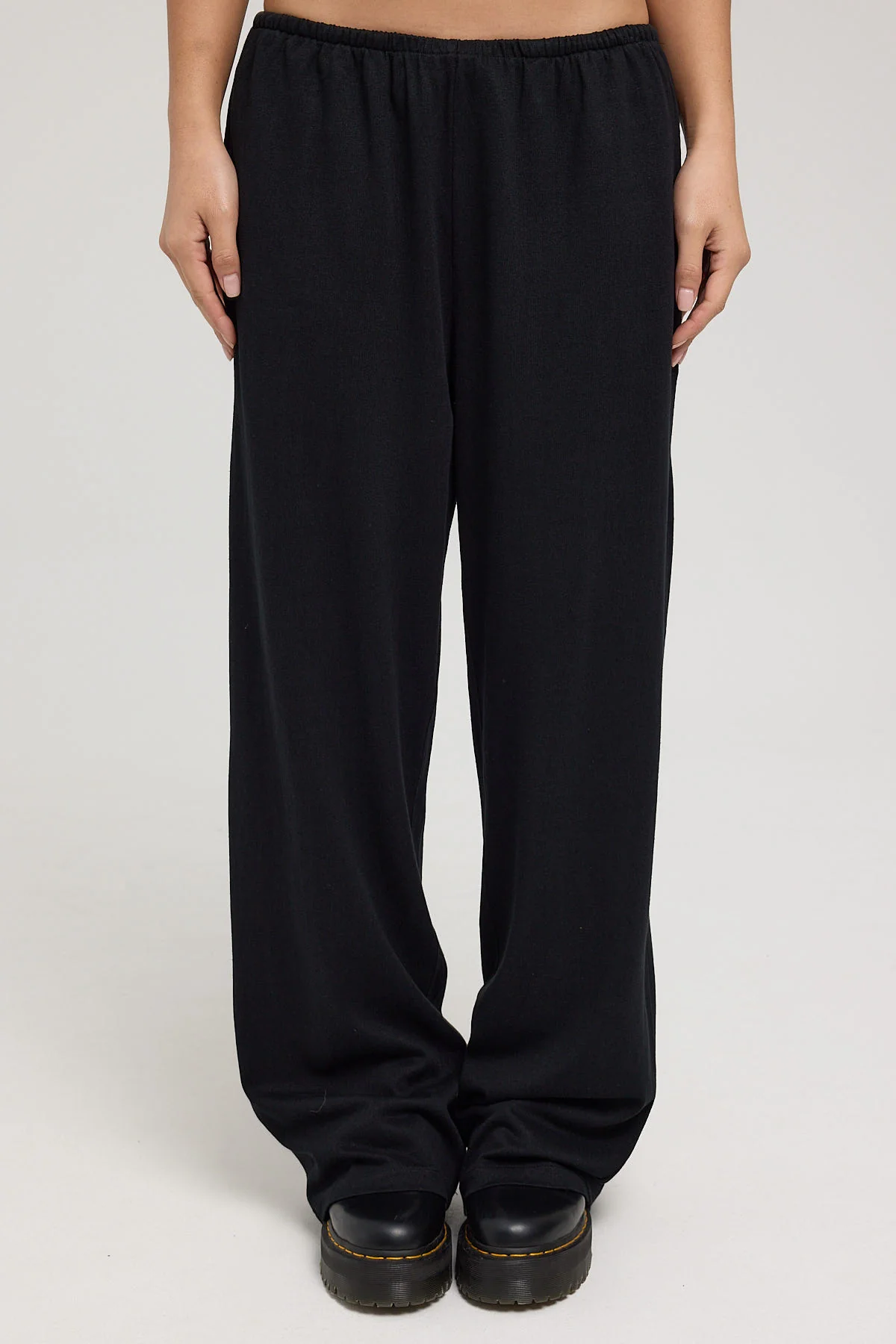 Thrills Hemp Relax Pant Black - Image 5