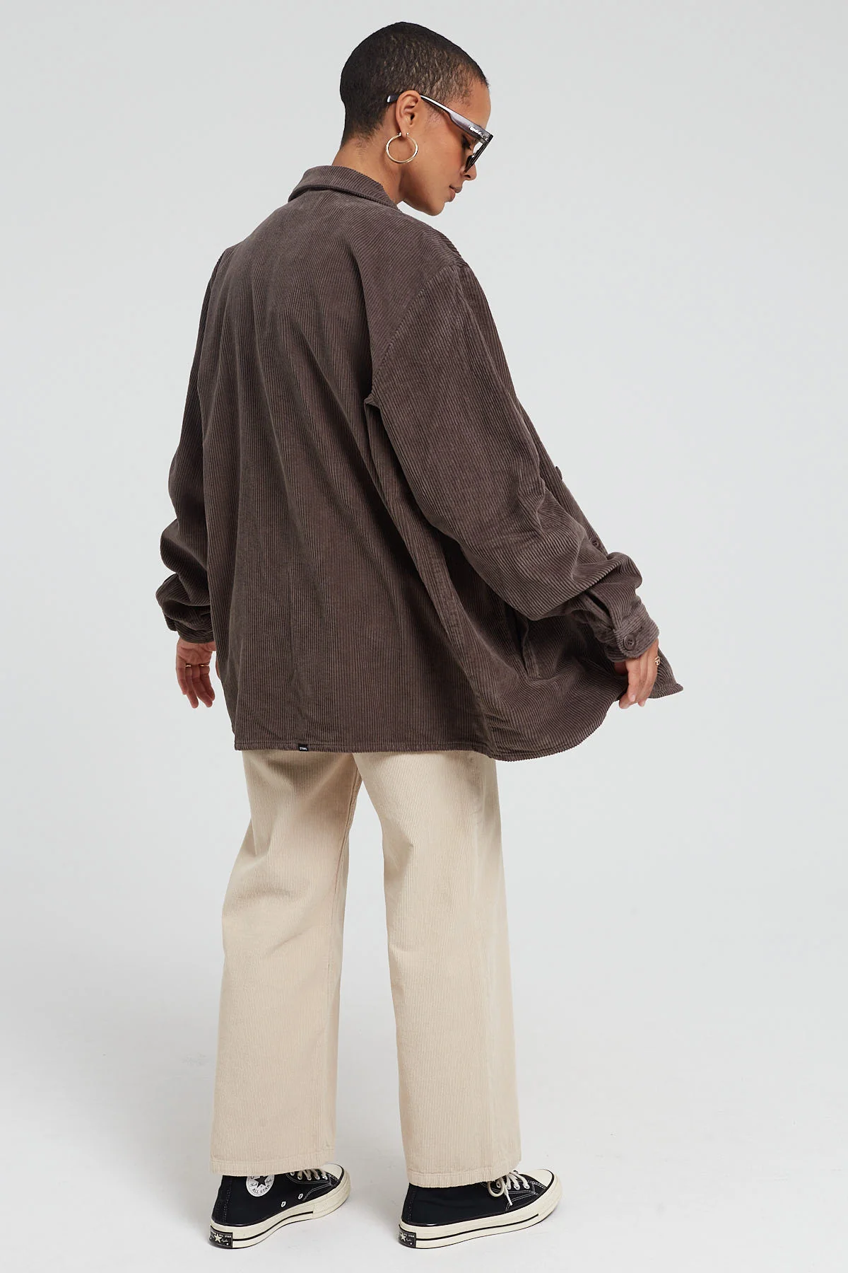 Thrills Holly Cord Pant Soft Tan - Image 5