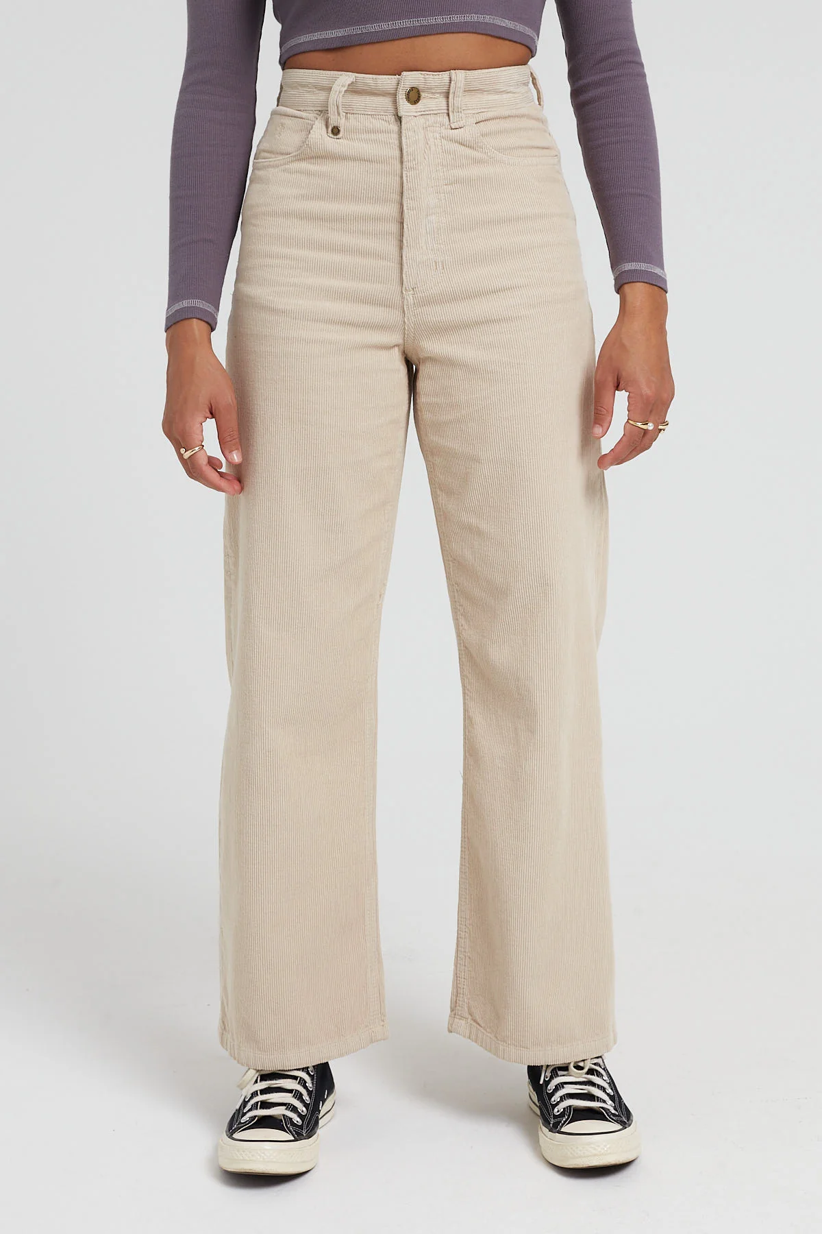 Thrills Holly Cord Pant Soft Tan - Image 8