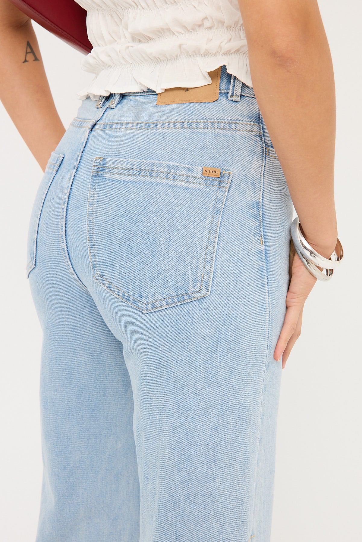 Thrills Holly Stretch Jean Ageless Blue - Image 7