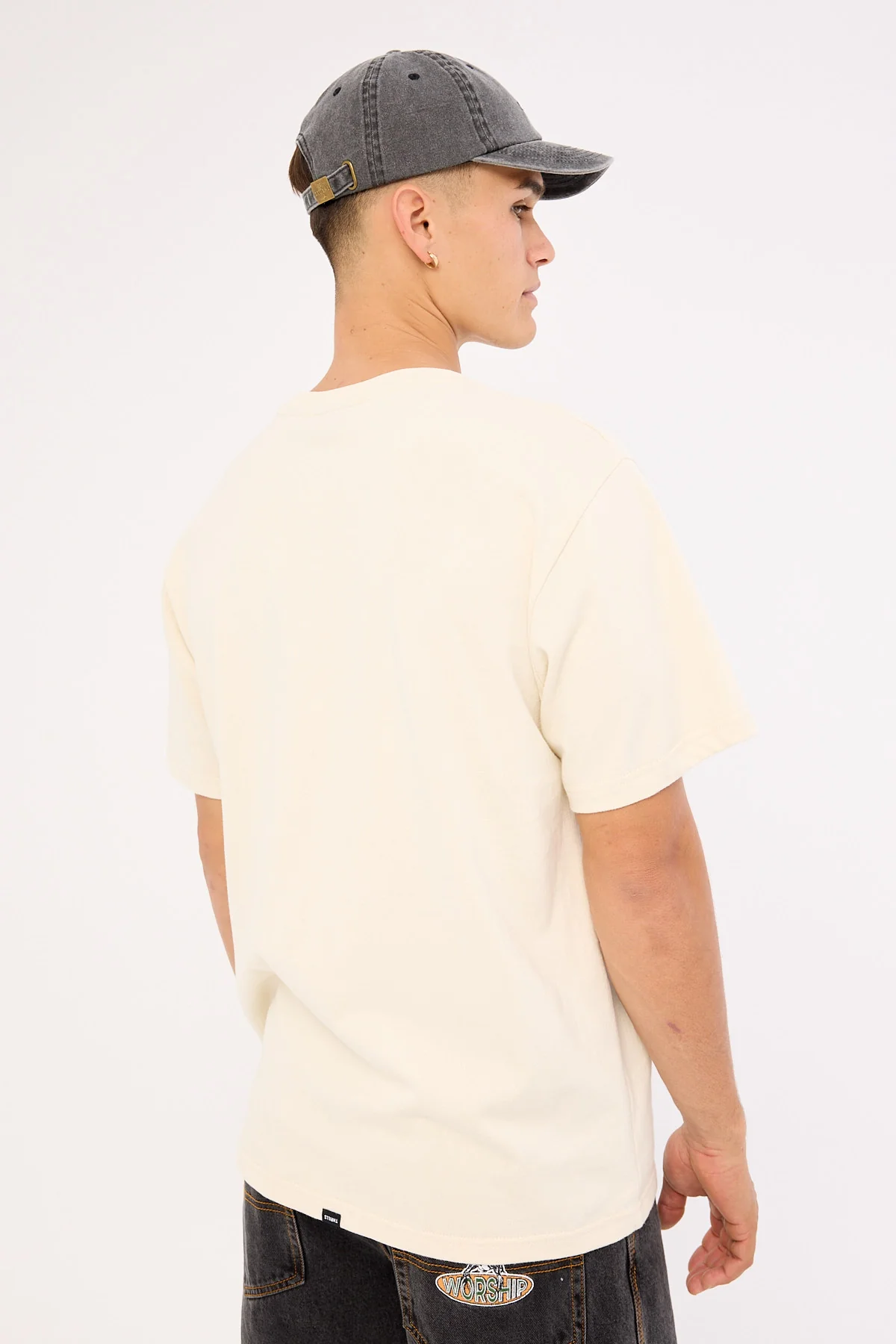 Thrills Immersion Merch Fit Tee Heritage White - Image 5