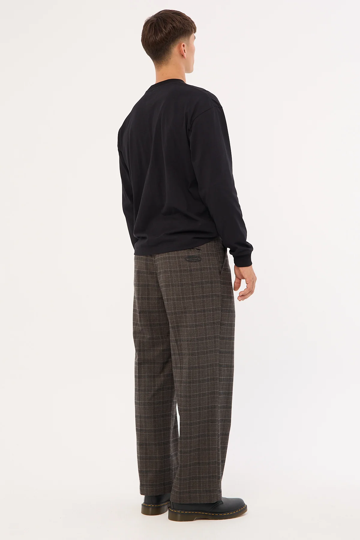 Thrills Jacob Plaid Pant Black - Image 7