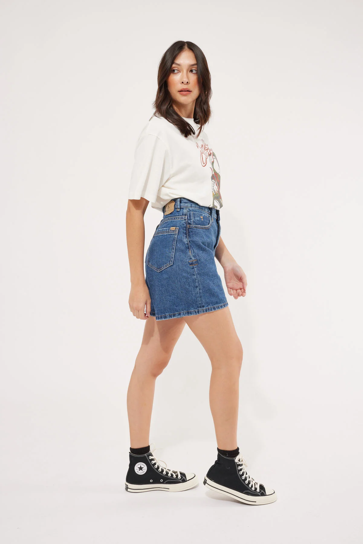 Thrills Koko Short Rinsed Blues - Image 6