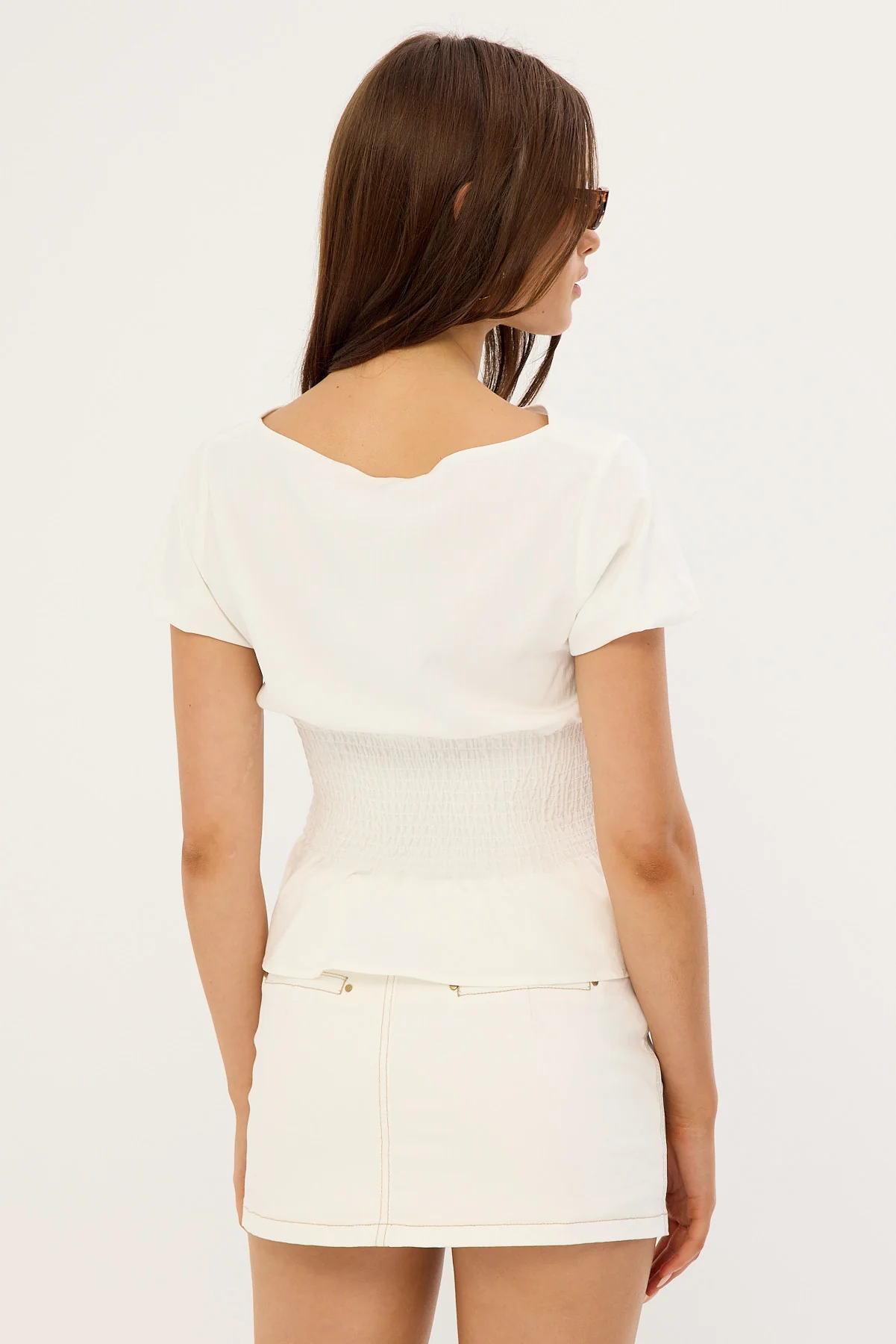 Thrills Lark Mini Skort Ageless White - Image 4
