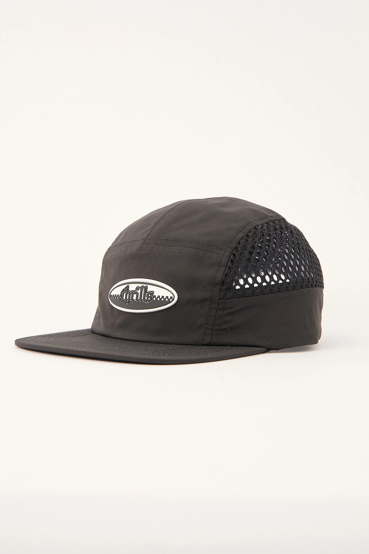 Thrills Lifted 5 Panel Cap Black - Image 2