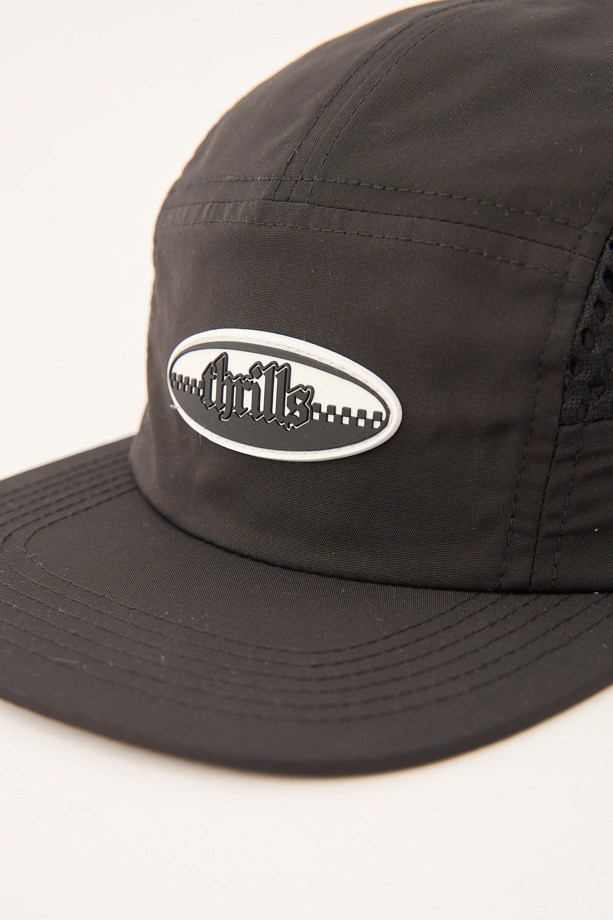 Thrills Lifted 5 Panel Cap Black - Image 3