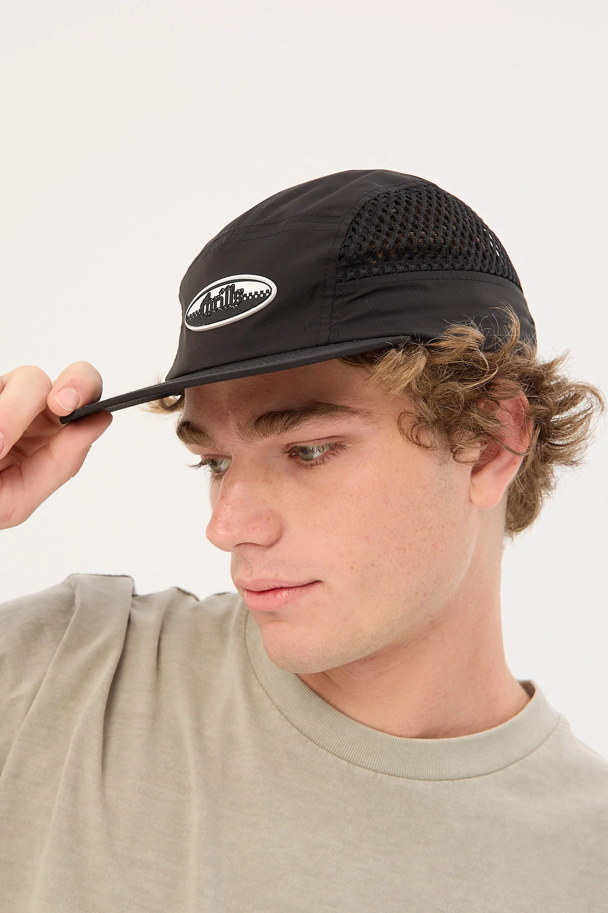 Thrills Lifted 5 Panel Cap Black - Image 5