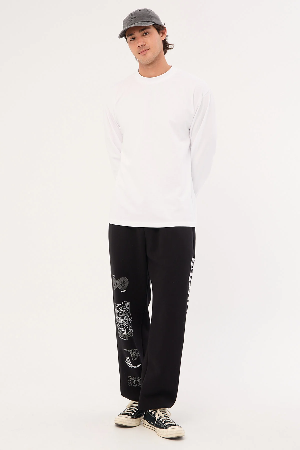 Thrills Lighten Up Fleece Pant Black