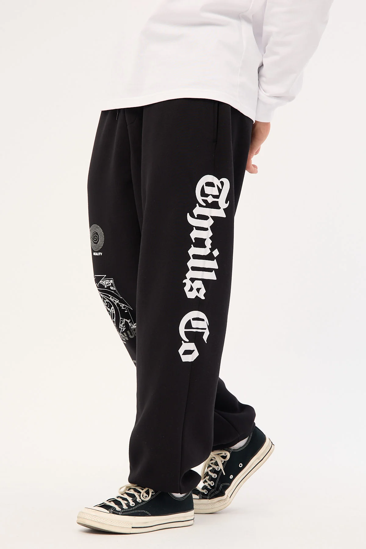 Thrills Lighten Up Fleece Pant Black - Image 5