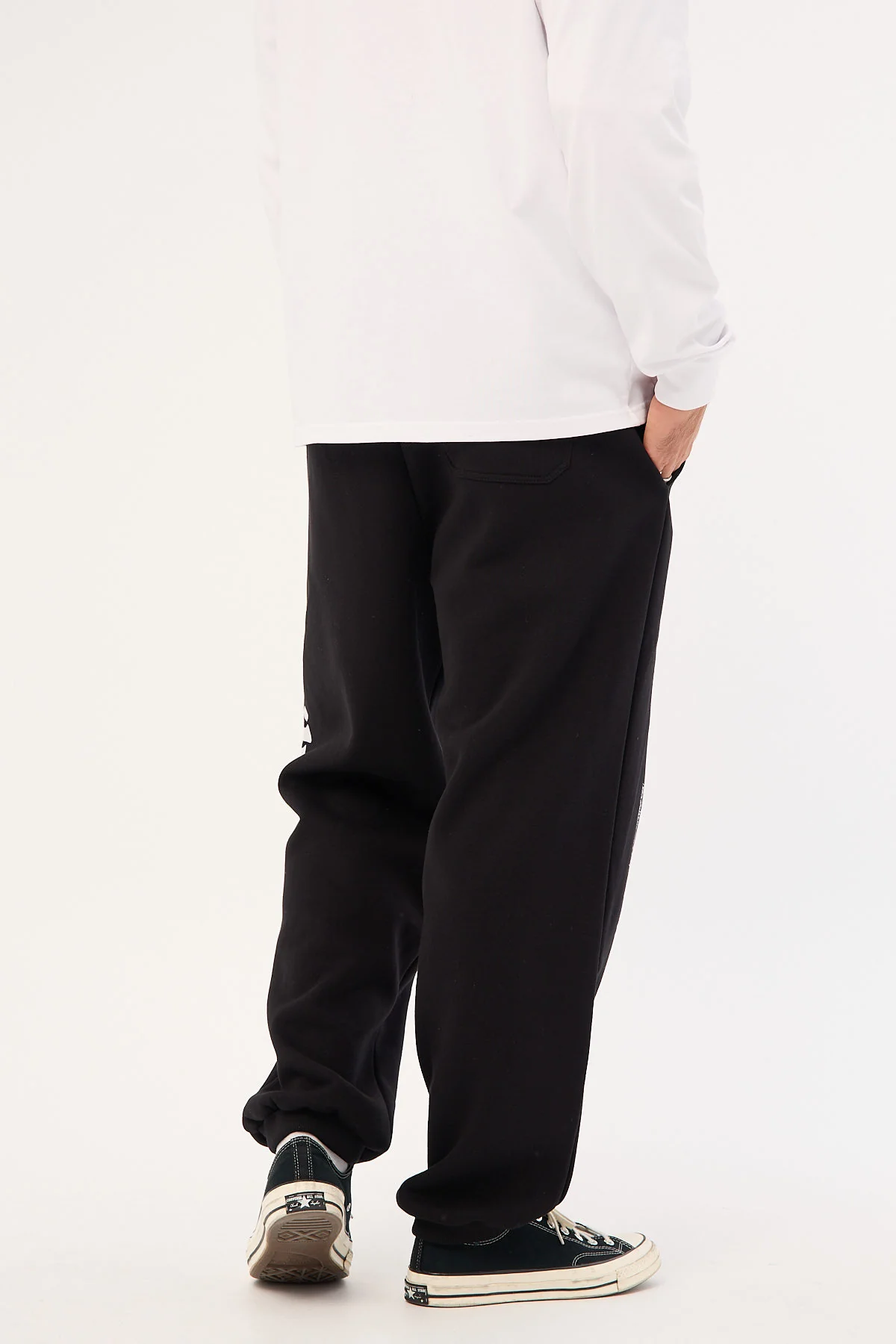 Thrills Lighten Up Fleece Pant Black - Image 7